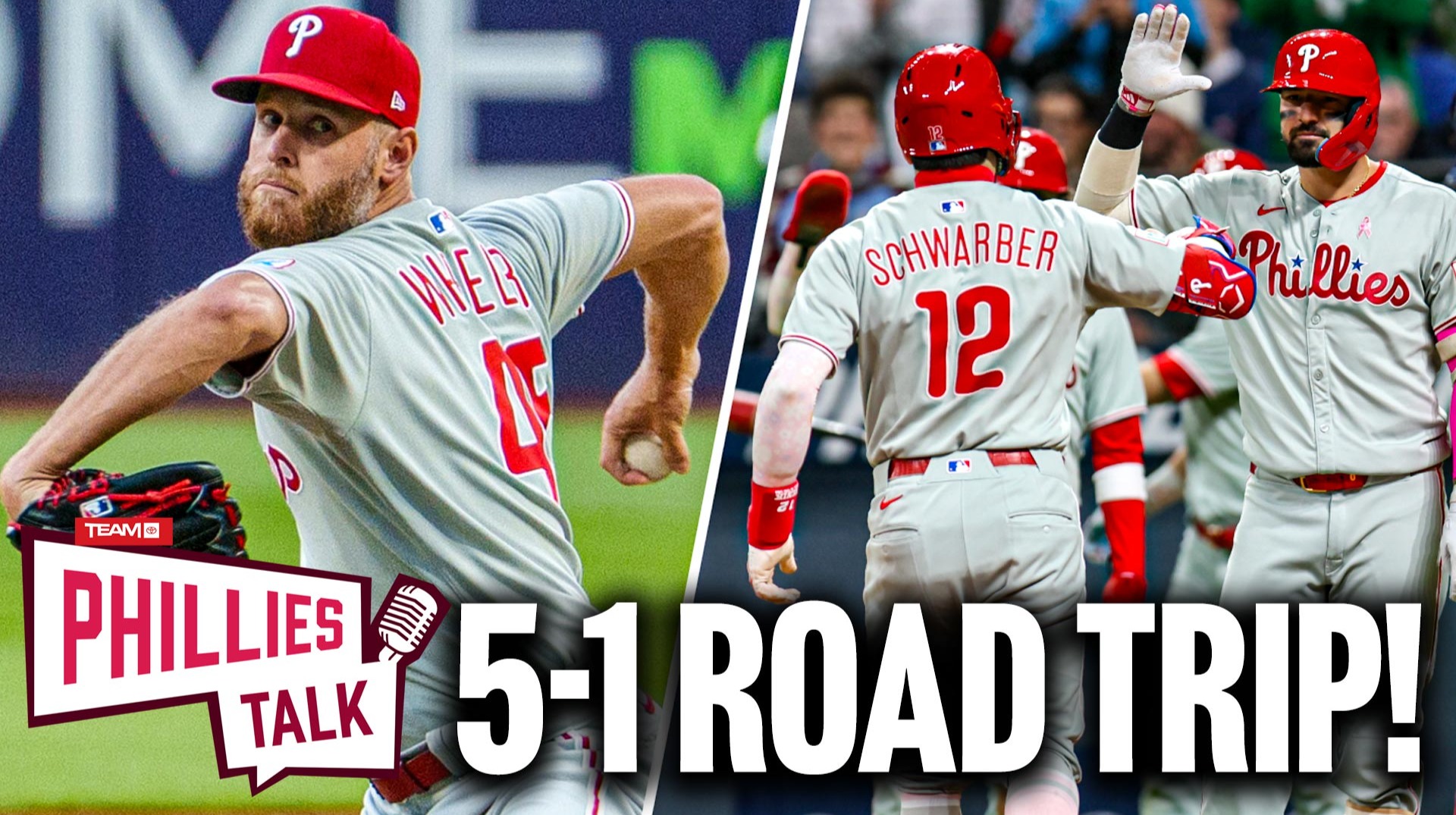 Phillies rolling, reach quarter-pole with 5 straight series wins