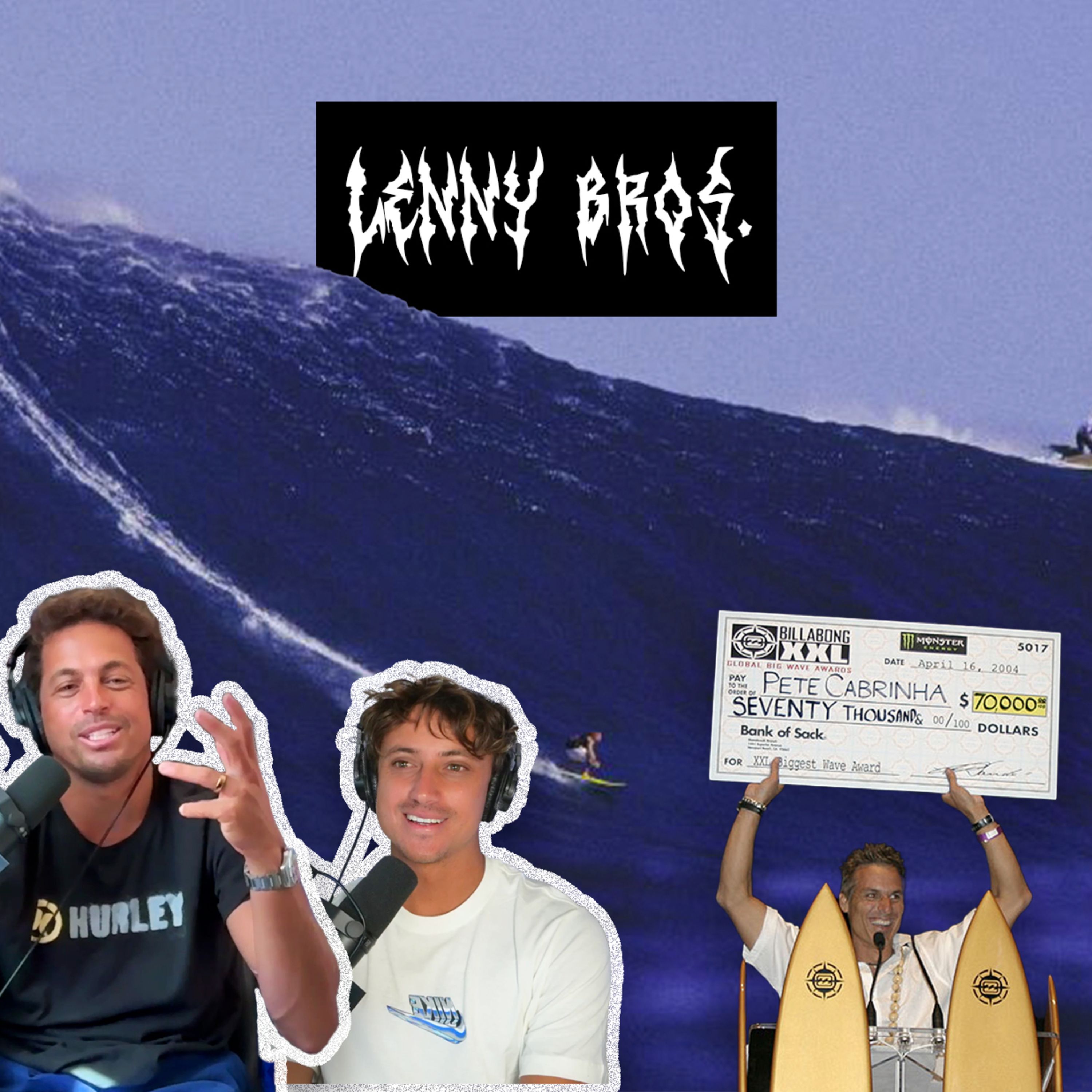Riding a 70ft World Record Breaking Wave at JAWS (w/ PETE CABRINHA) episode artwork