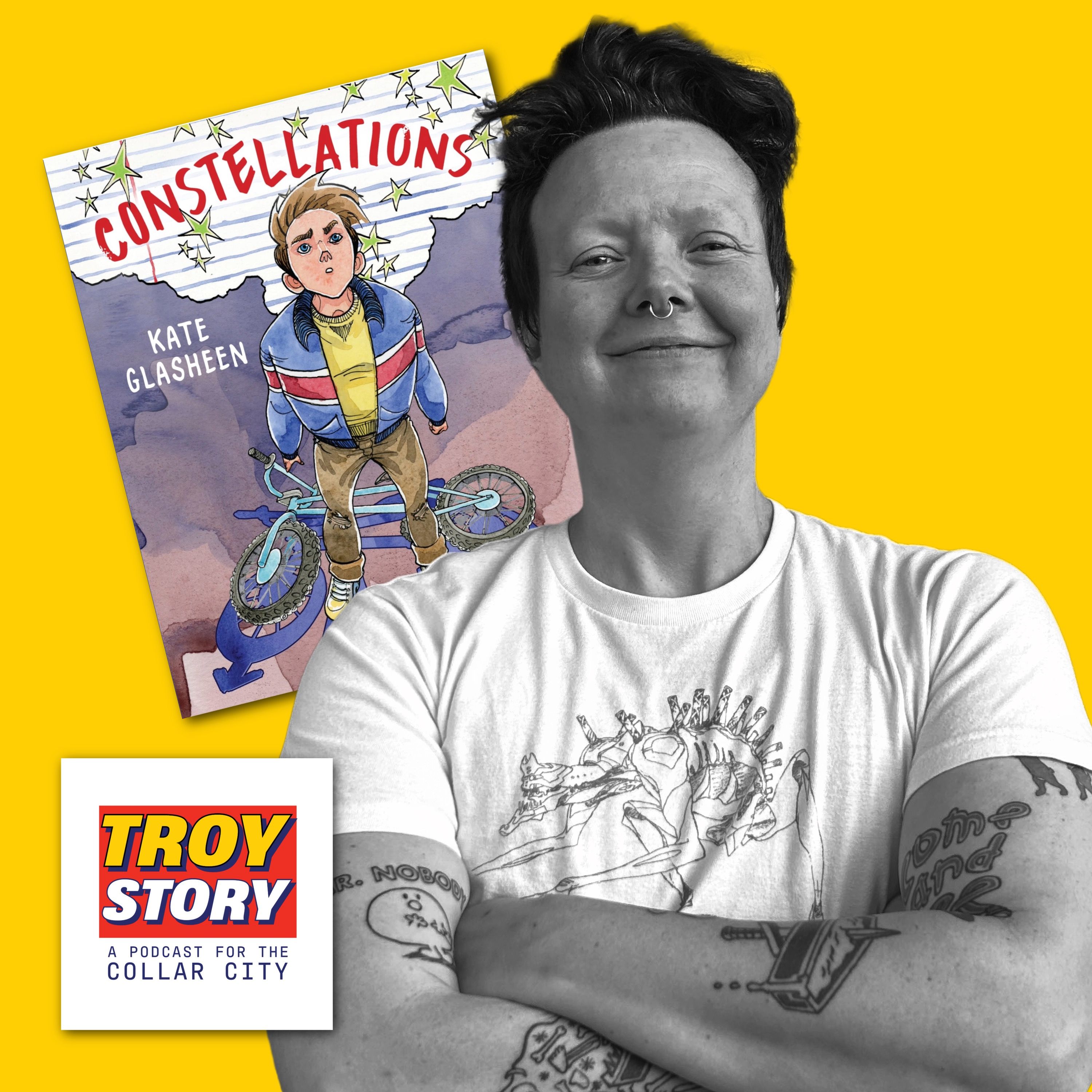 34: Kate Glasheen on Comics, Creativity, and the Collar City, Part 1 episode artwork