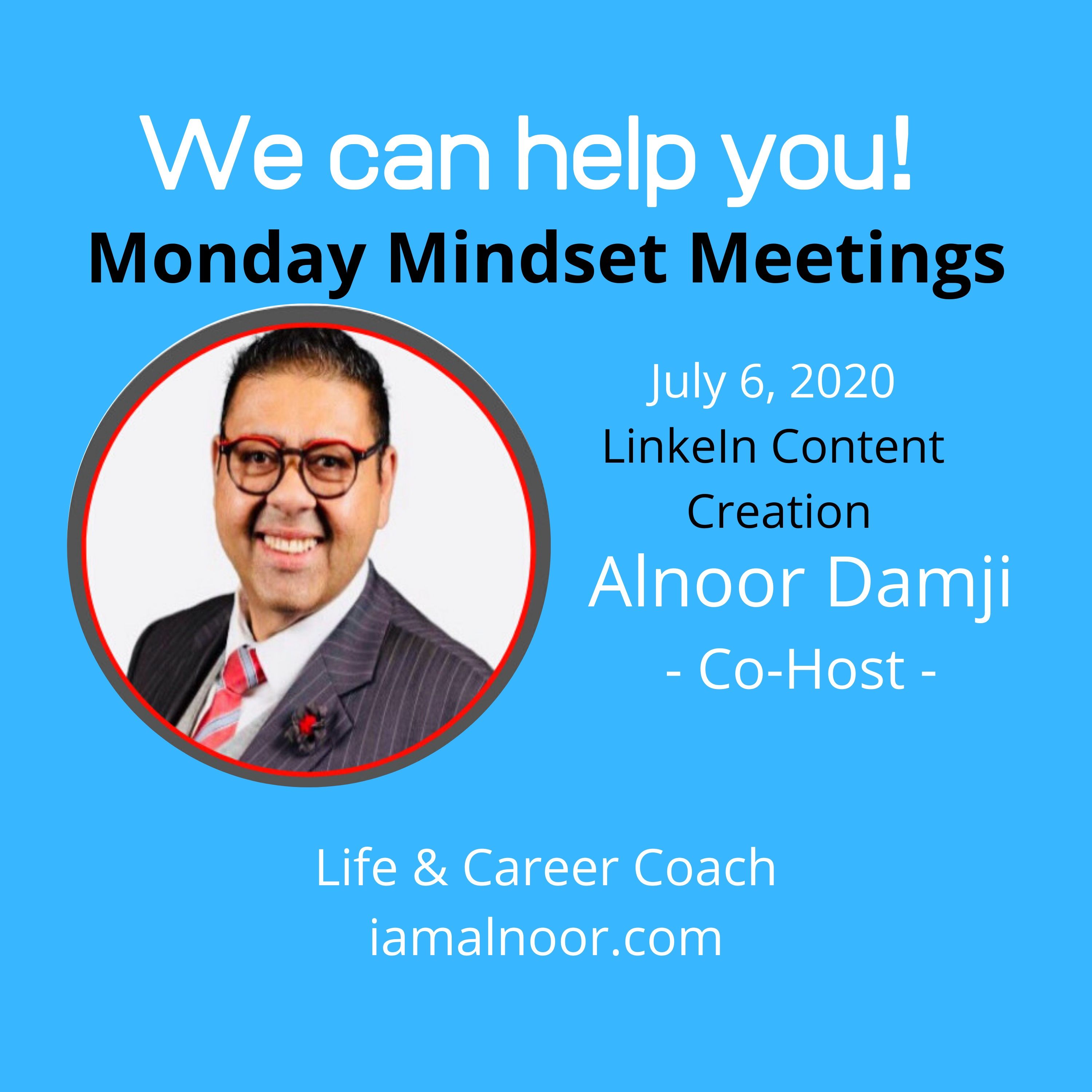 S1 Ep14: Monday Mindset - LinkedIn Content Creation