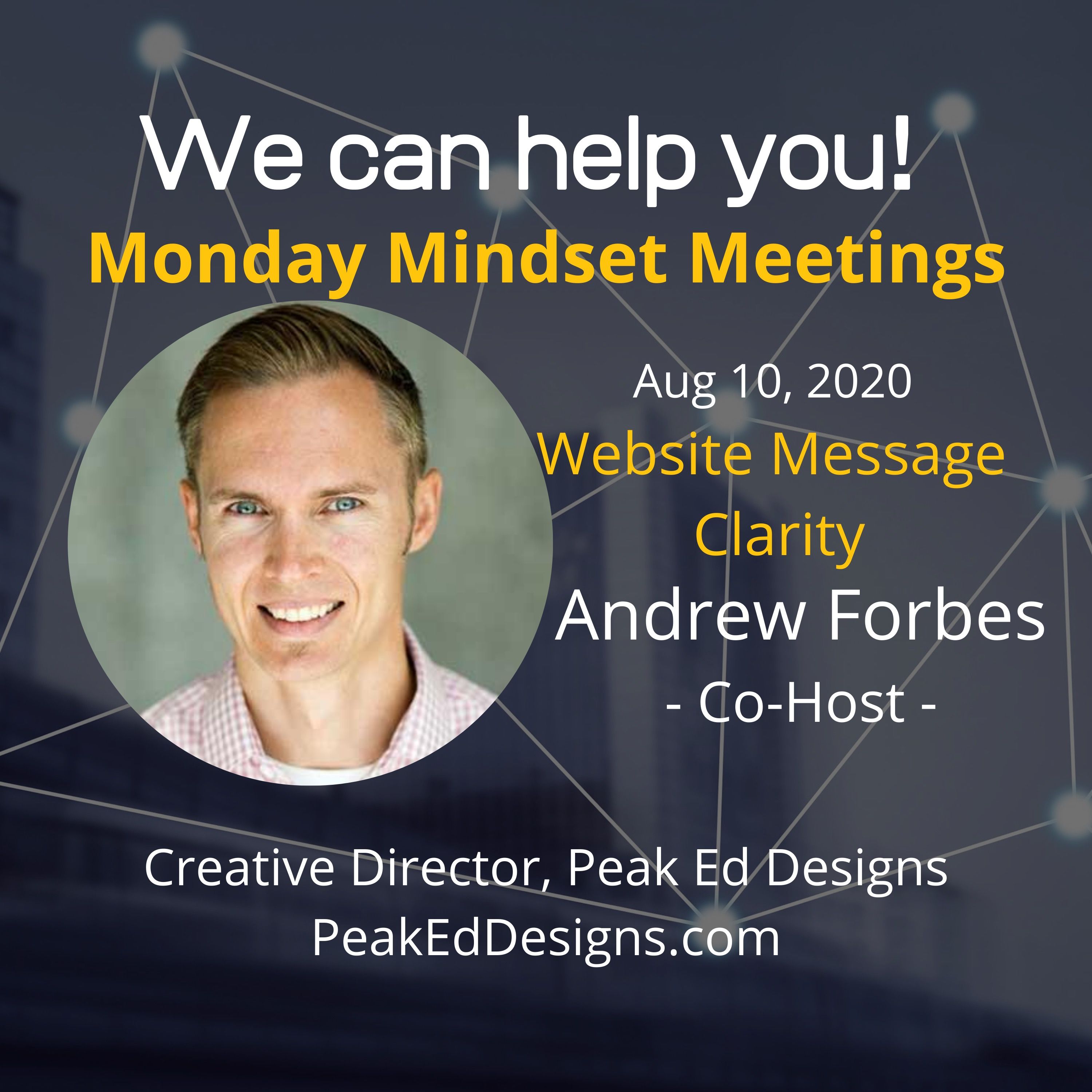 S1 Ep19: Monday Mindset - Website Message Clarity