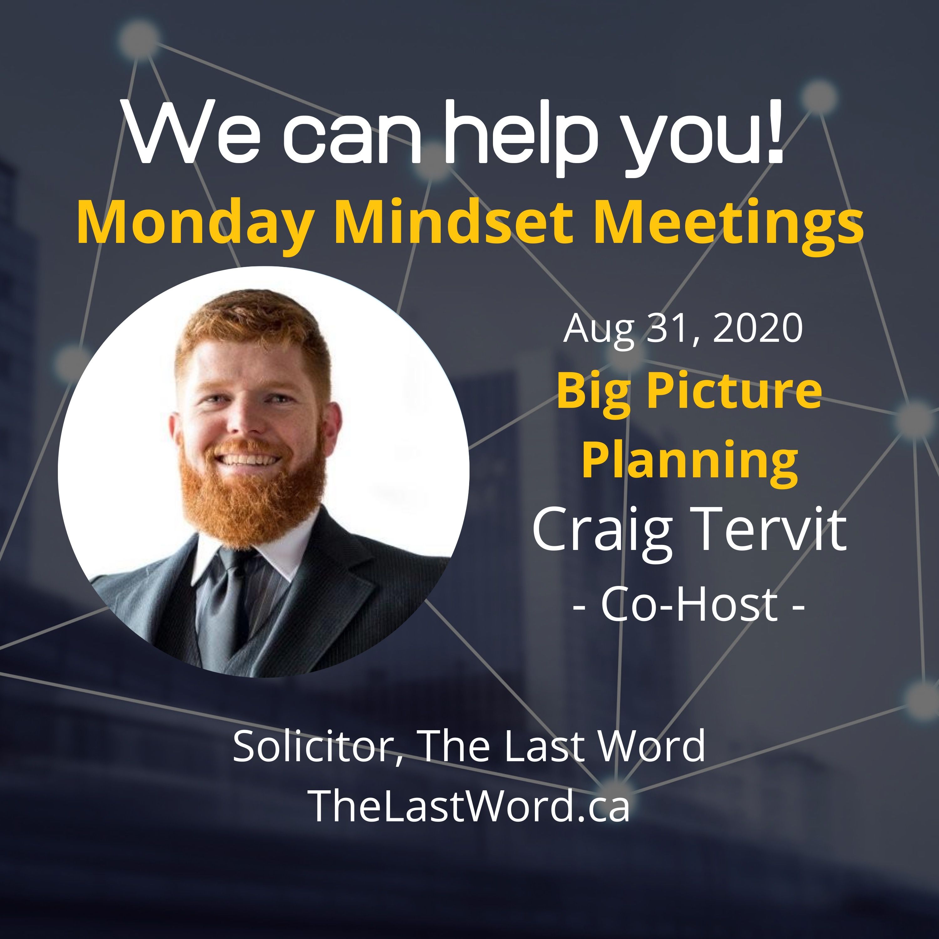 S1 Ep22: Monday Mindset - Big Picture Planning