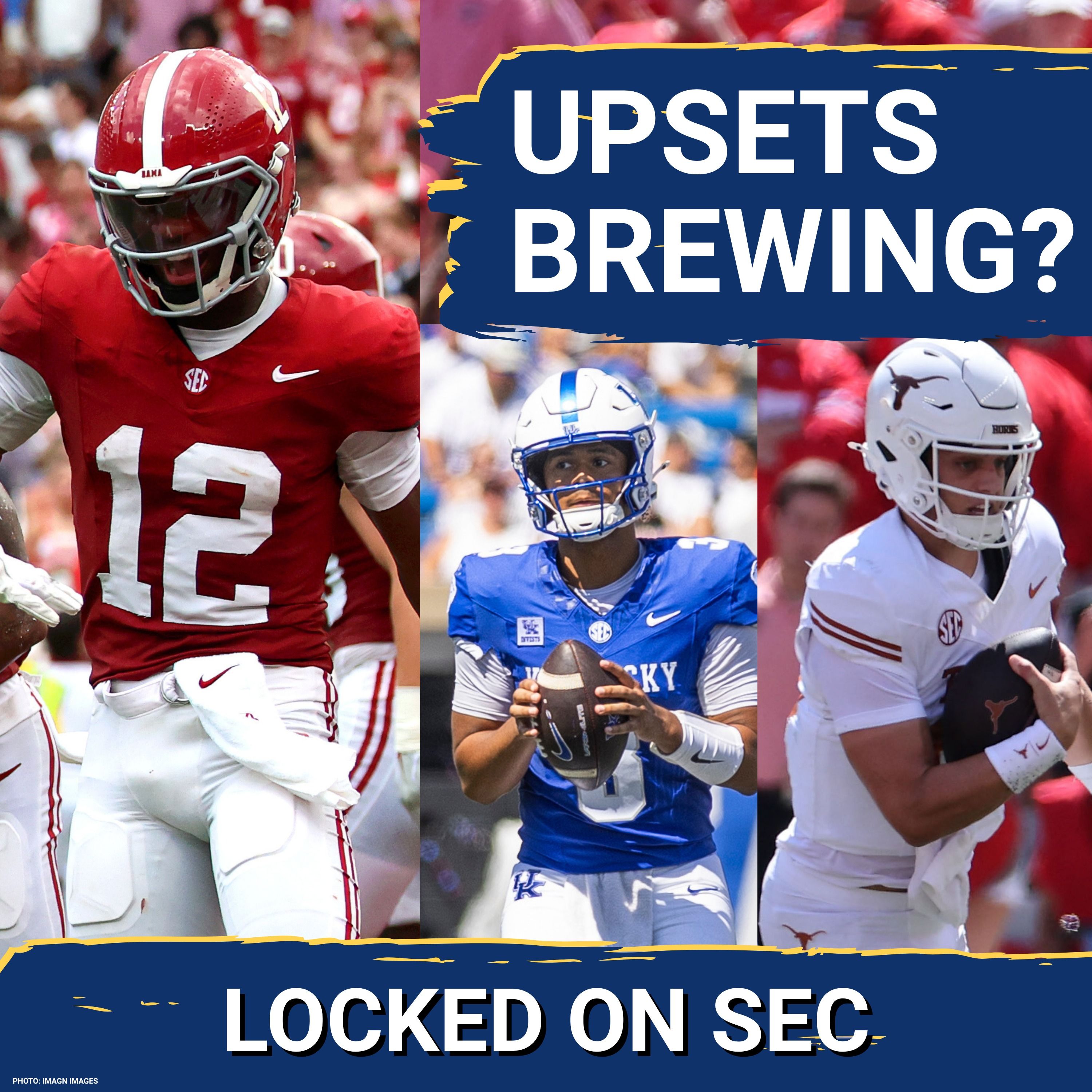 BUCKLE UP: SEC Week 2 Brings Upset Alerts - OU-Michigan, Ohio St-Texas, Bama-Kentucky | LSU Drama episode artwork