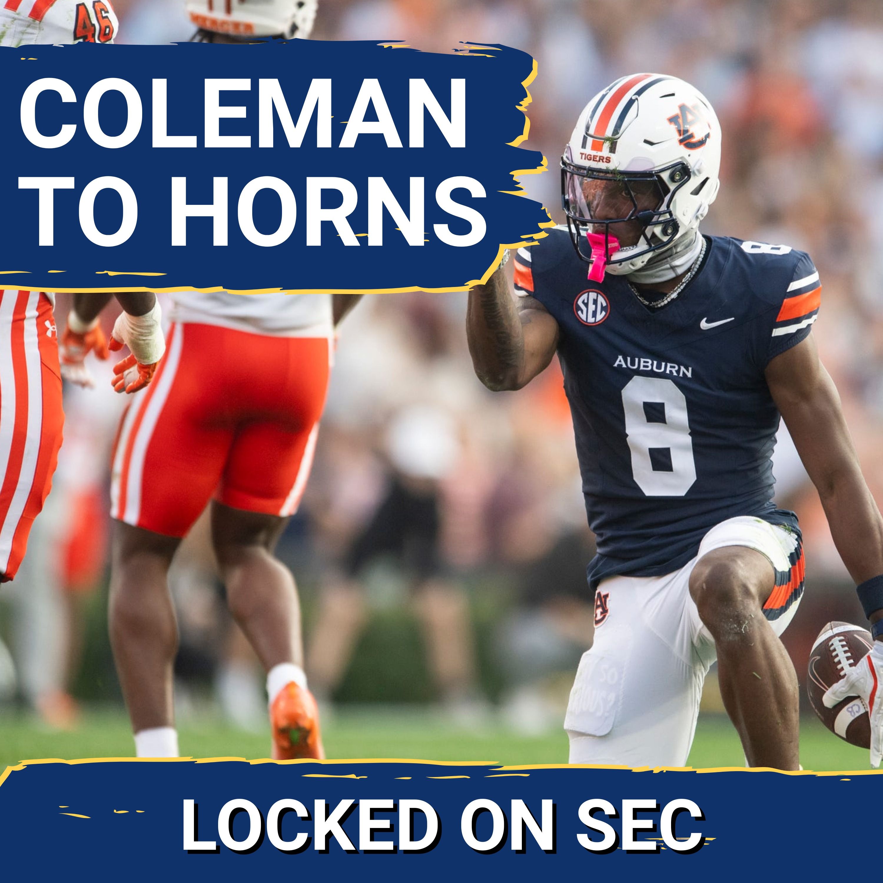 MASSIVE HAUL: Longhorns Add WR Cam Coleman, Steal RB from Bama | Ole Miss & LSU Add QBs | Aguilar Done?