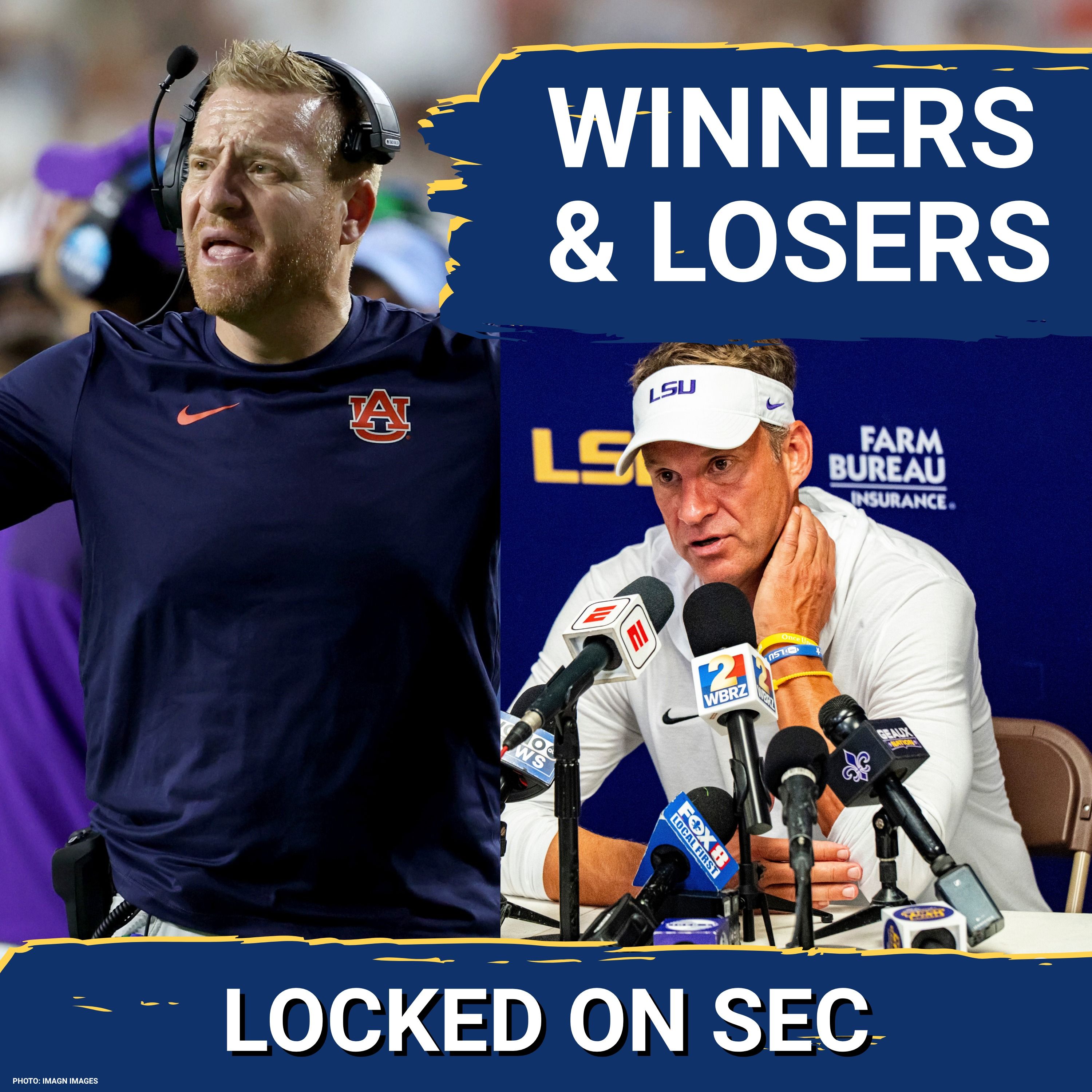 SEC Week 3 Winners & Losers - Trinidad Chambliss Dominates LSU, Baugh Powers Gators, Big Cats Upset