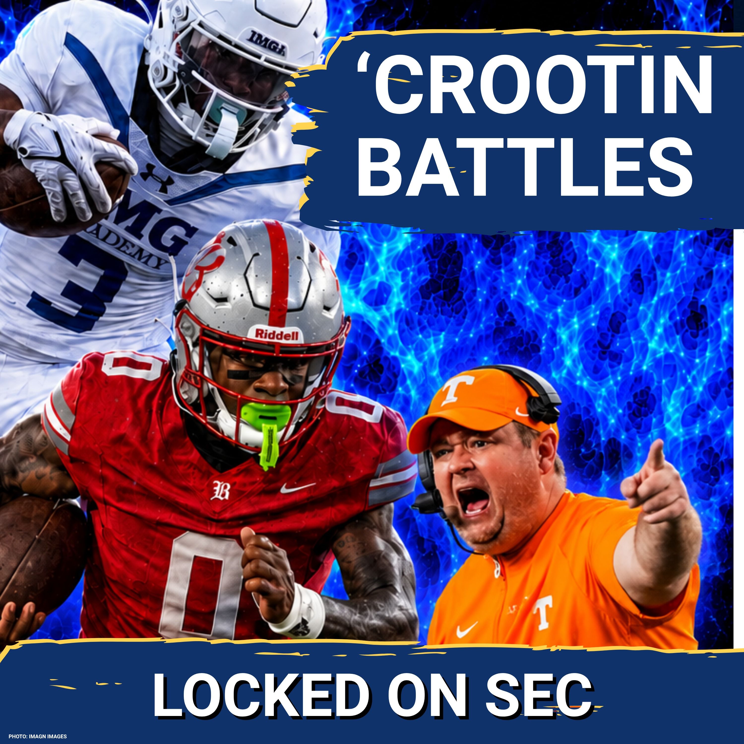 RECRUITING BATTLE: David Gabriel Georges Down to 2 Schools, Kiffin Loads Up at LSU, Texas Adds to OL episode artwork