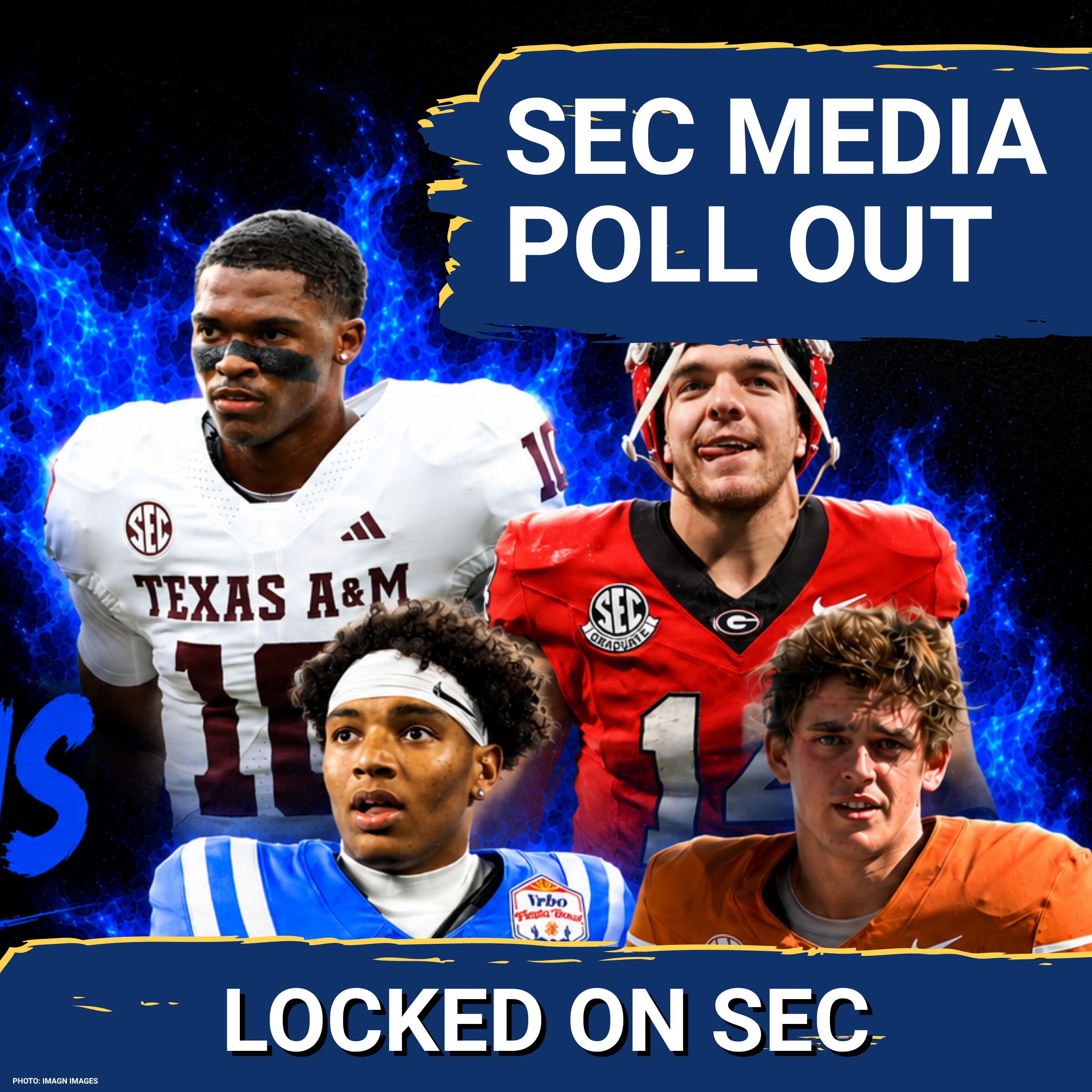 UNVEILED: Georgia and Texas DOMINATE SEC Media Predictions | Are OU & Alabama Ranked Too Low??