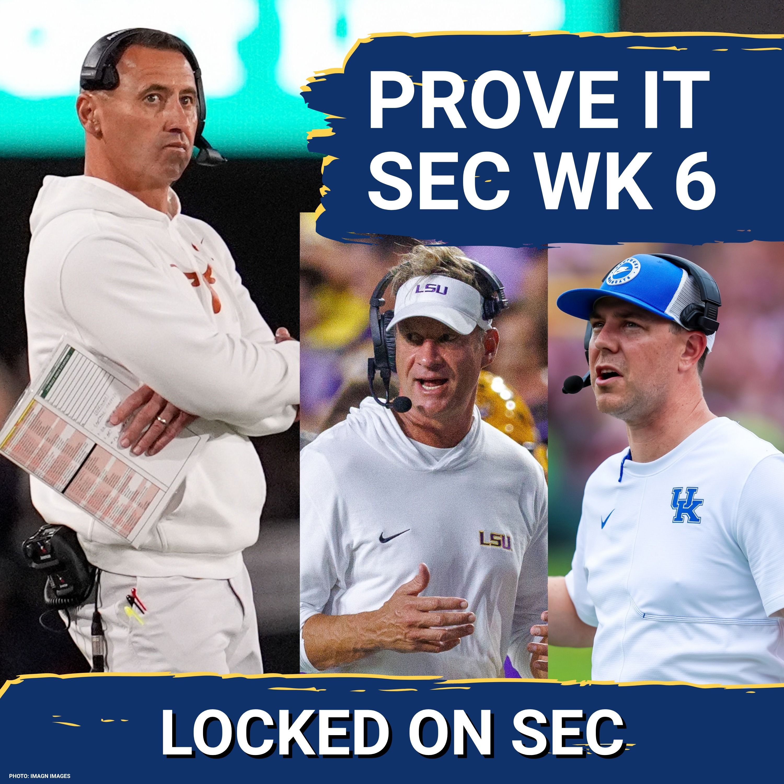 WARNING: SEC Week 6 BIG Matchups - OU-Texas, LSU at Kentucky, Georgia at Bama & Much More!