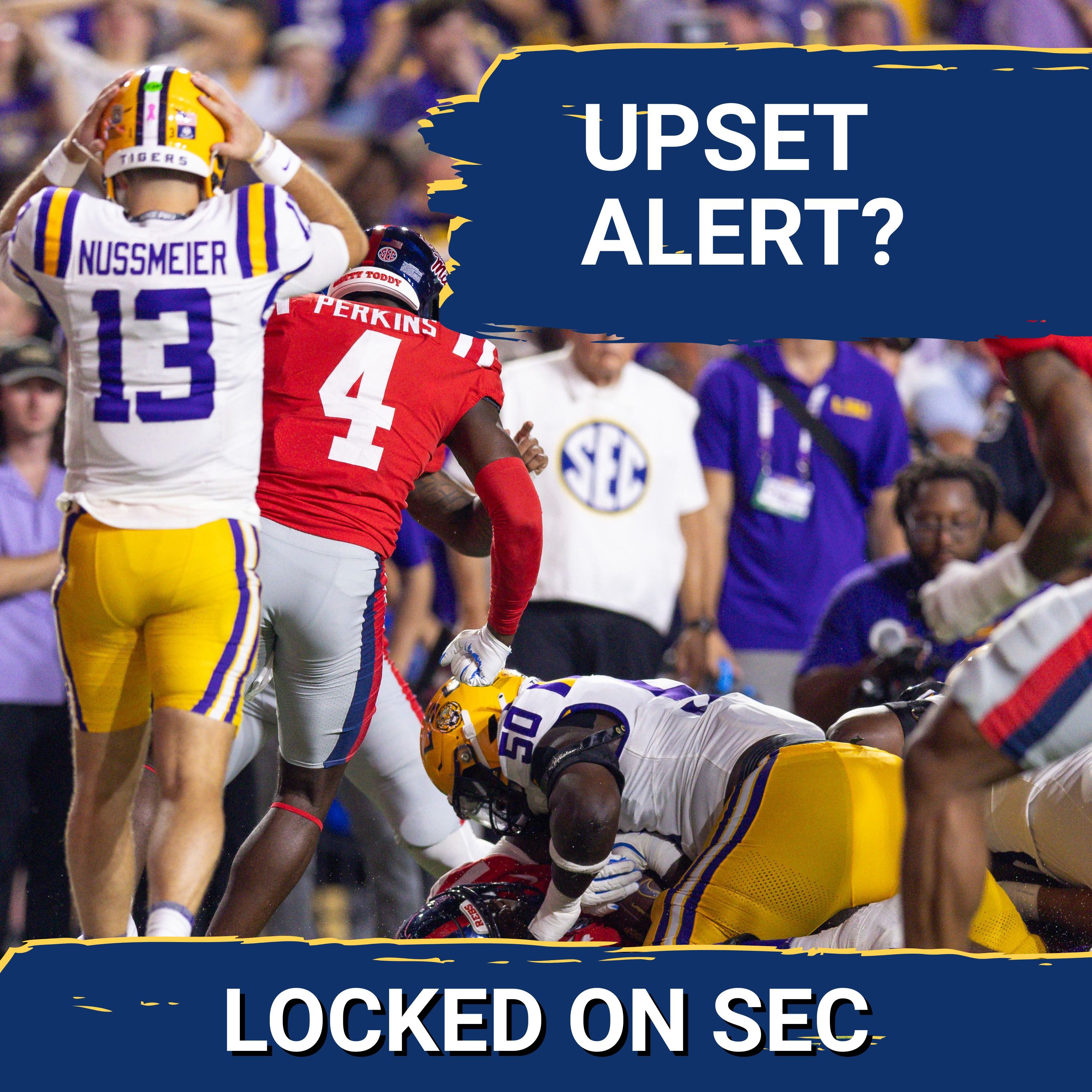 SHOWDOWN: LSU at Ole Miss, Alabama at Georgia, Auburn at A&M | Taylor Hicks Joins The Show!