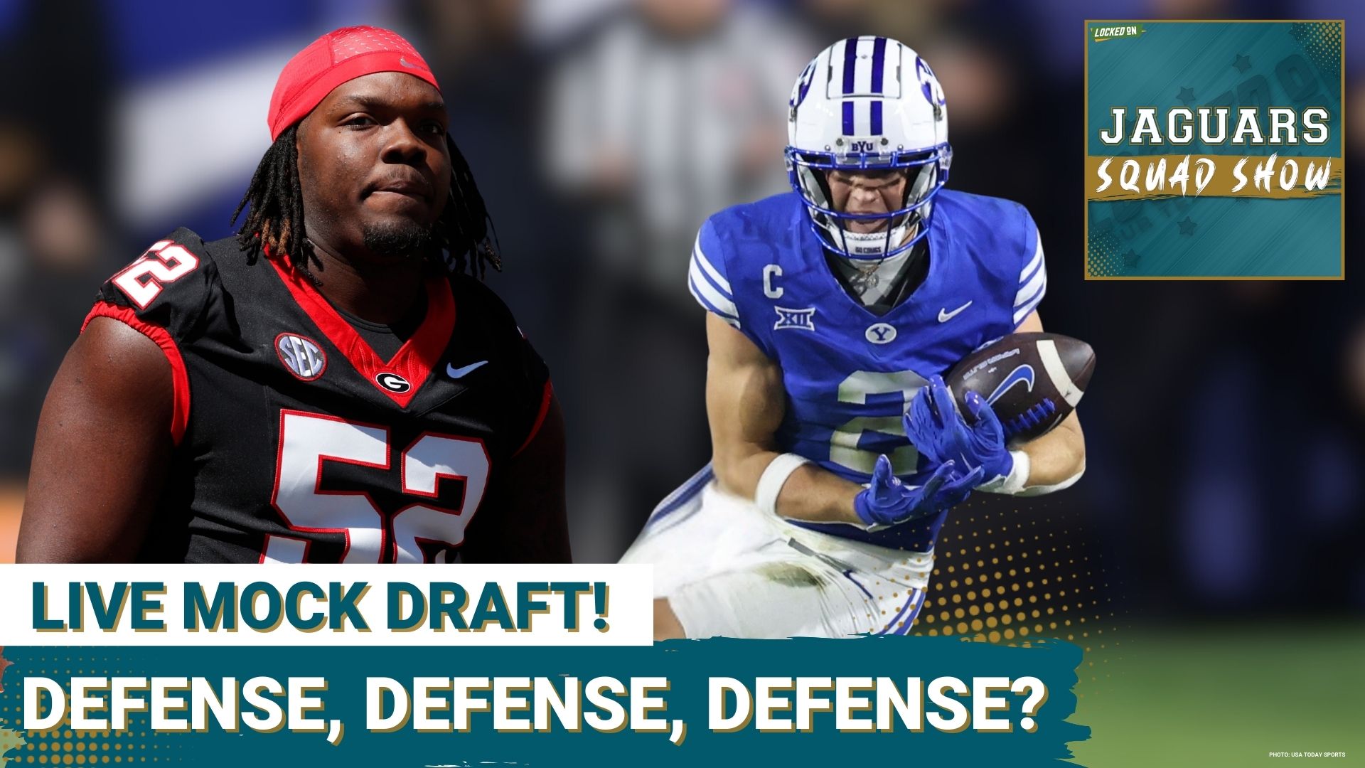 JAGUARS SQUAD SHOW: LIVE Jaguars Mock Draft | Post-Free Agency and NFL Combine