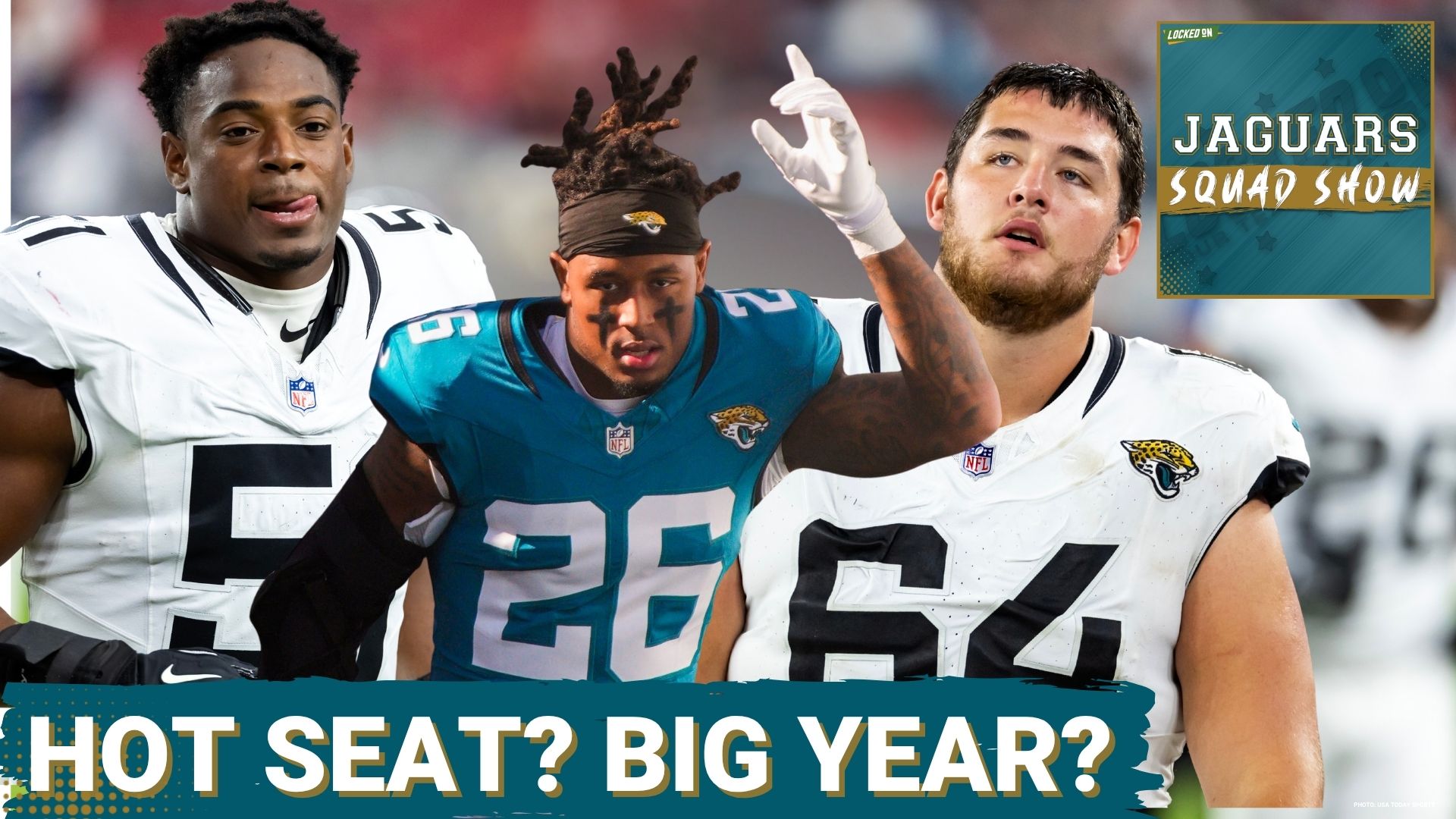 JAGUARS SQUAD SHOW: Who MUST Step Up for the Jaguars in 2026? Key Players UNDER PRESSURE and Draft Targets