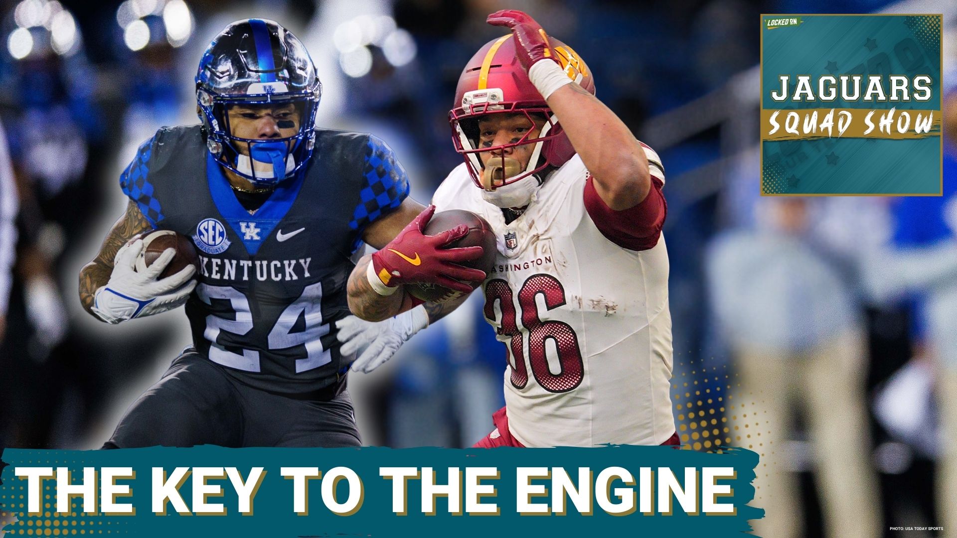 JAGUARS SQUAD SHOW: Chris Rodriguez will POWER UP the Jacksonville Jaguars Run Game