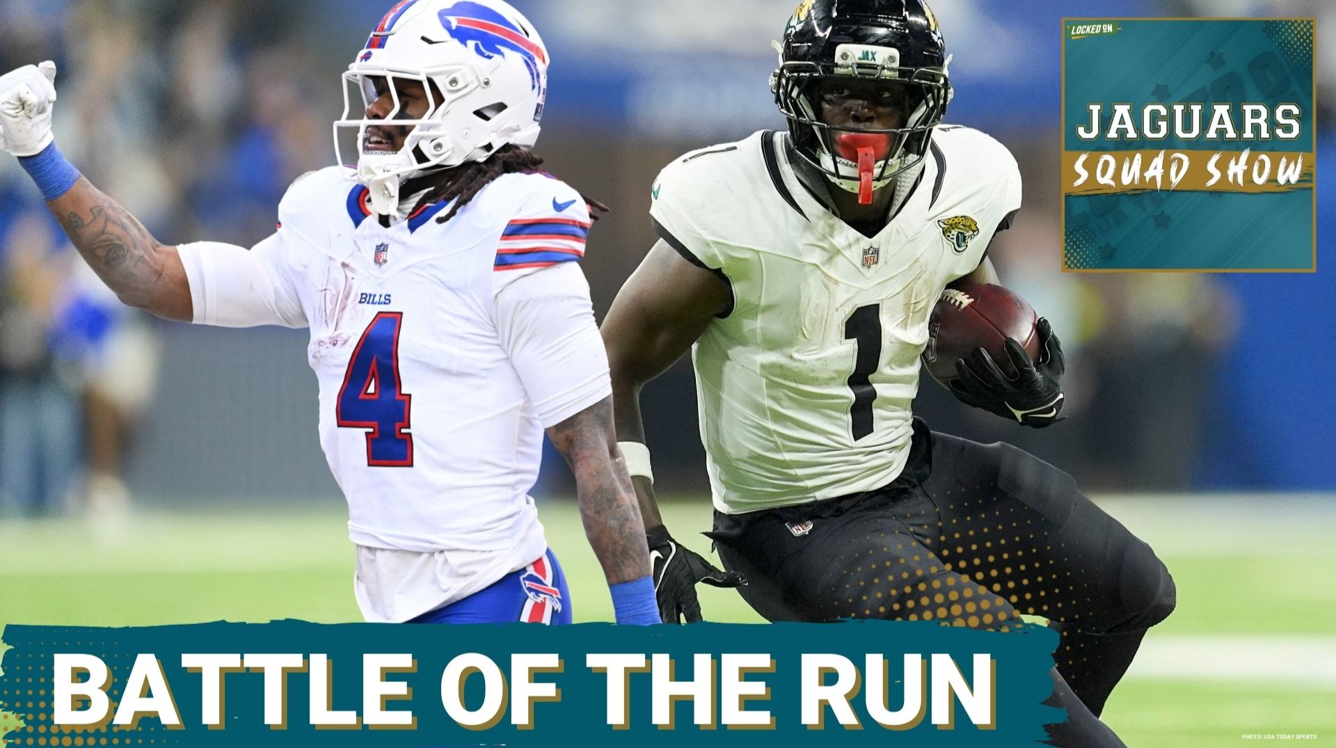 JAGUARS SQUAD SHOW: Run the Ball, Stop the Run: Jaguars Playoff GAME PLAN vs. Bills