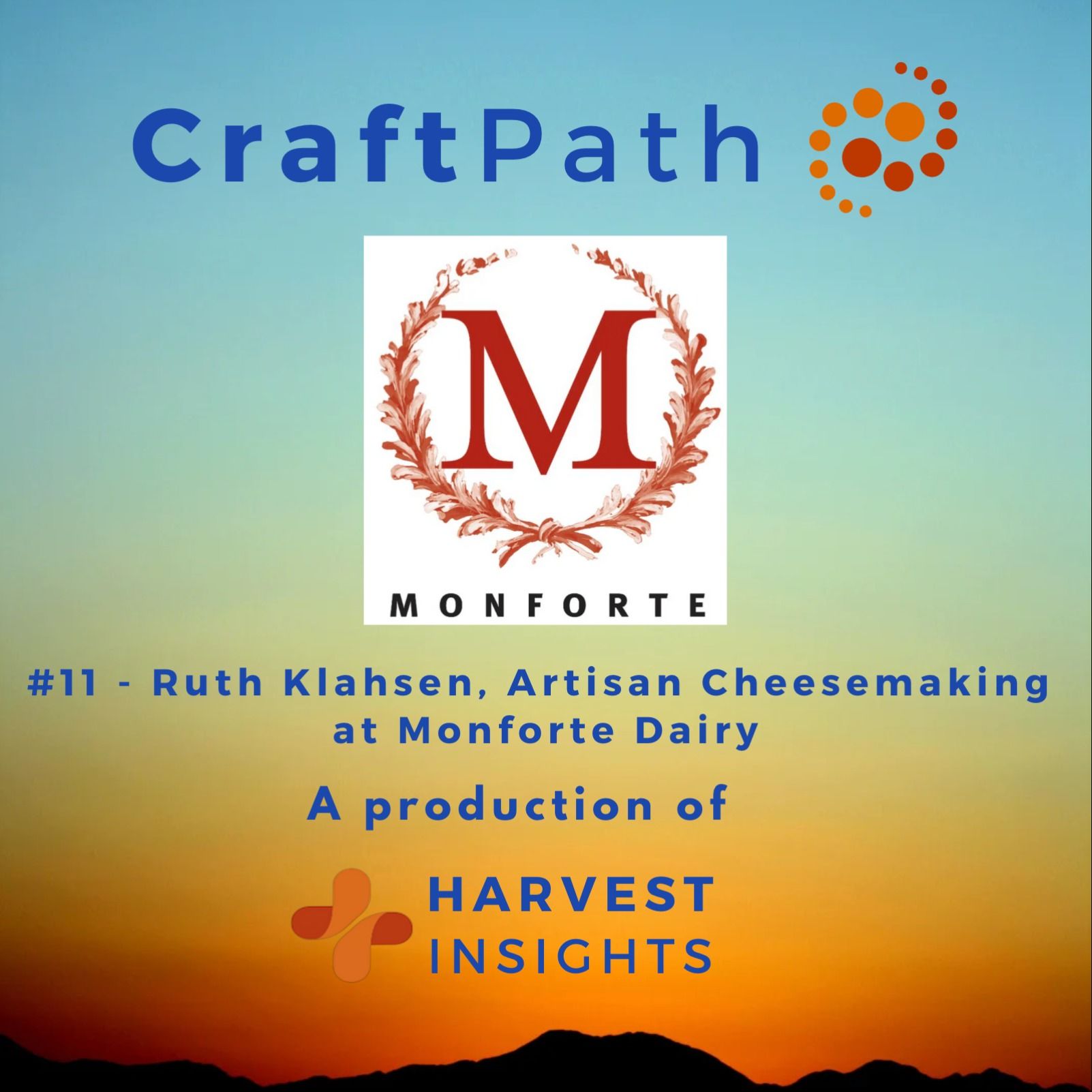 #11 - Ruth Klahsen, Artisan Cheesemaking at Monforte Dairy #11 - Ruth Klahsen, Artisan Cheesemaking at Monforte Dairy