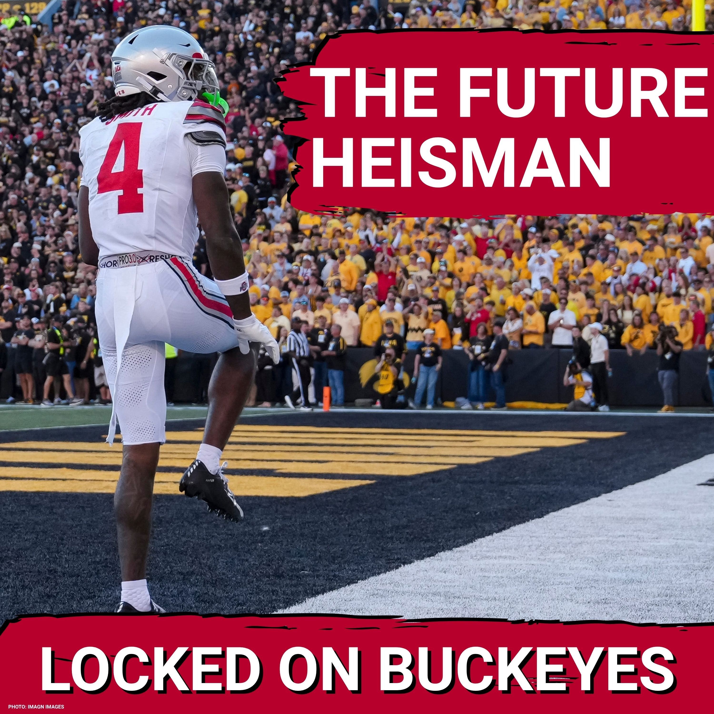 UNSTOPPABLE: Ohio State's Jeremiah Smith DOMINATES Iowa, Eyes Heisman After RECORD Start episode artwork