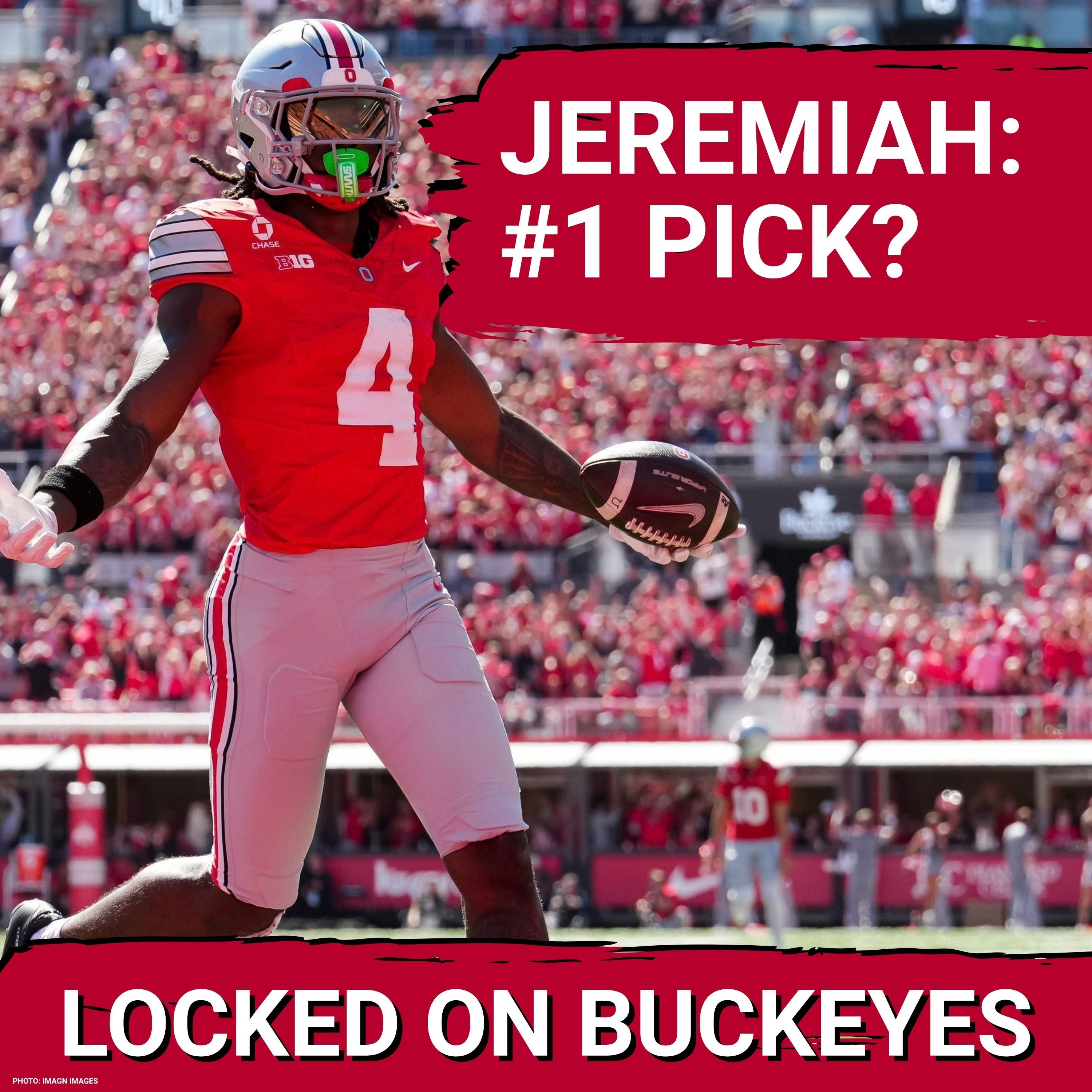 HISTORY-MAKING: Jeremiah Smith LEADS the Buckeyes’ Charge—Will He Become NFL’s #1 overall pick? episode artwork