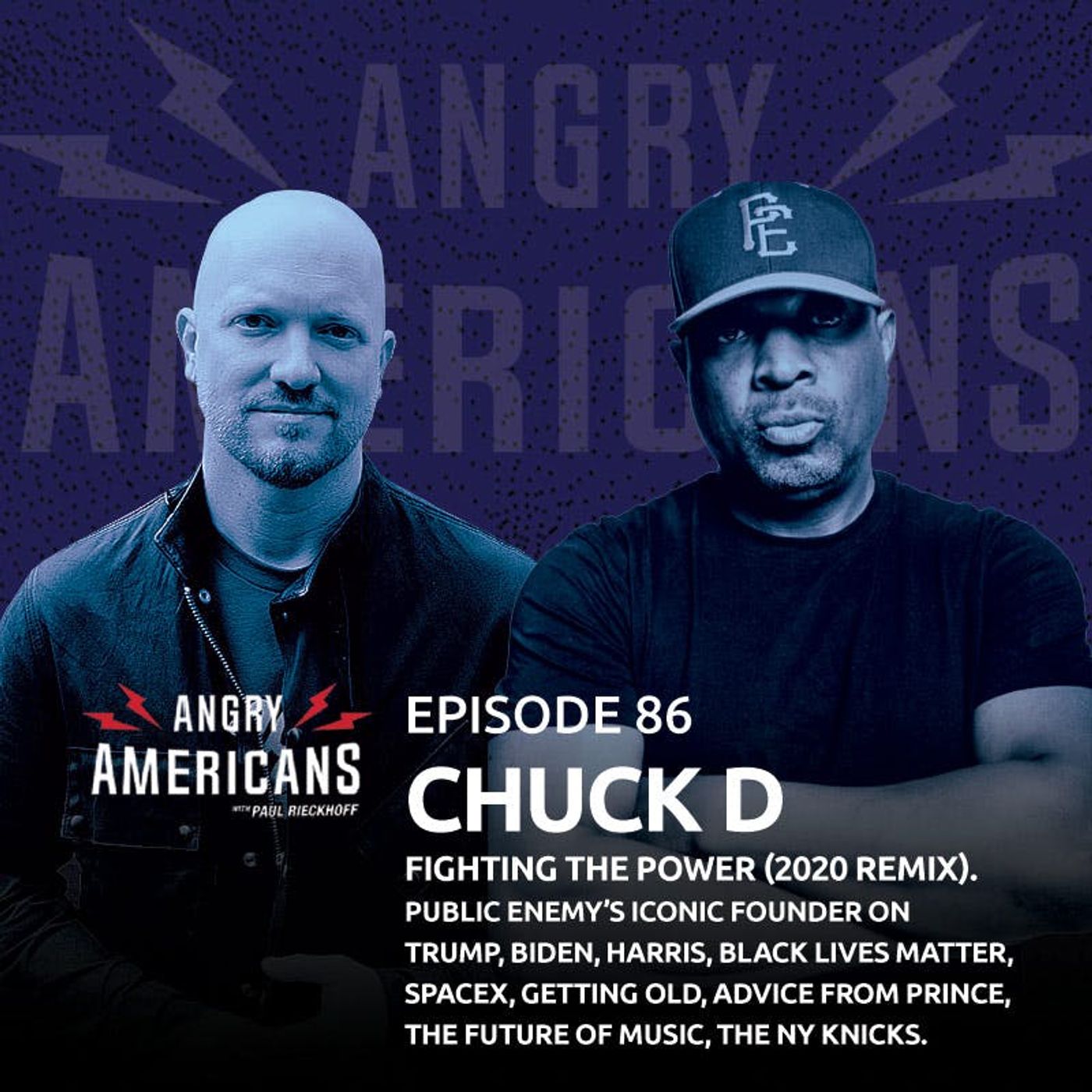 86. Chuck D. Fighting the Power (2020 Remix). Public Enemy’s Iconic Founder on Trump, Biden, Harris, Black Lives Matter, SpaceX, Getting Old, Advice from Prince, the Future of Music, the NY Knicks.