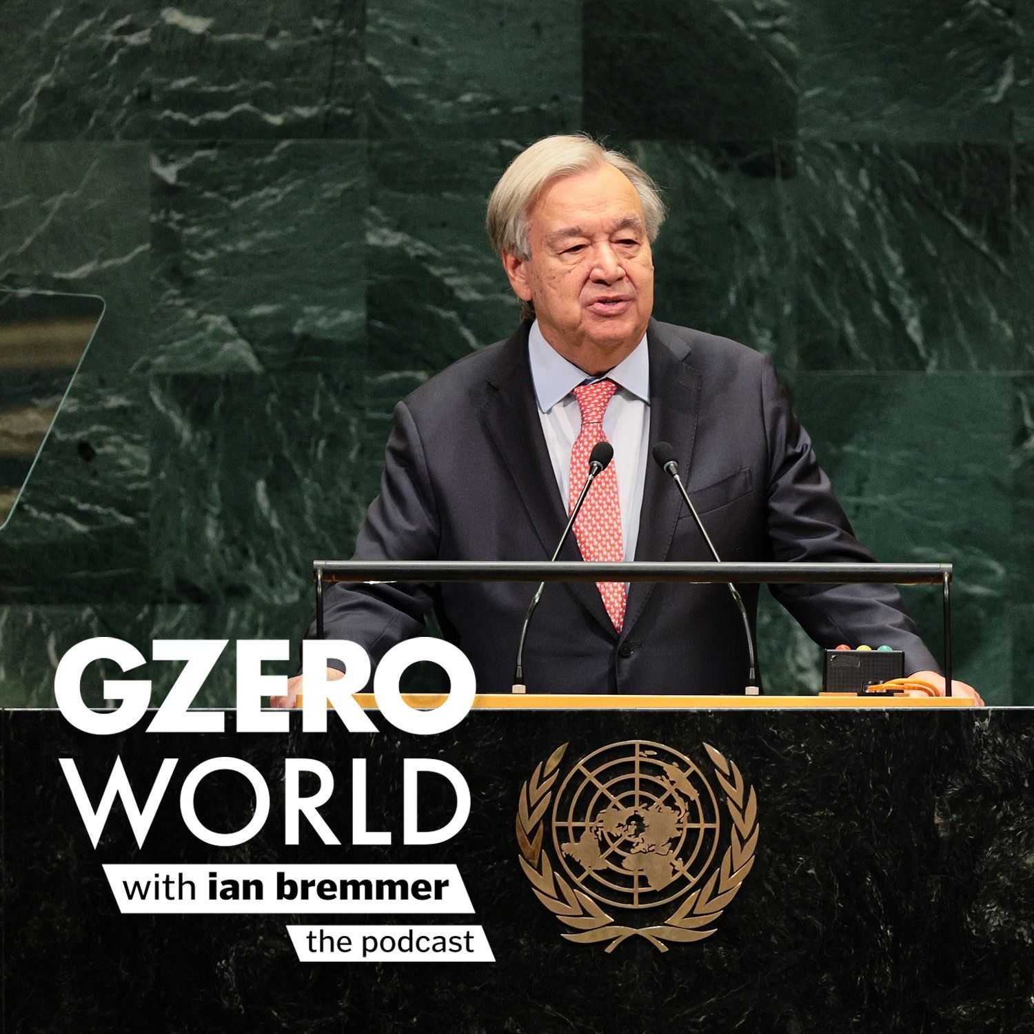 The UN at a crossroads, with Secretary-General António Guterres episode artwork