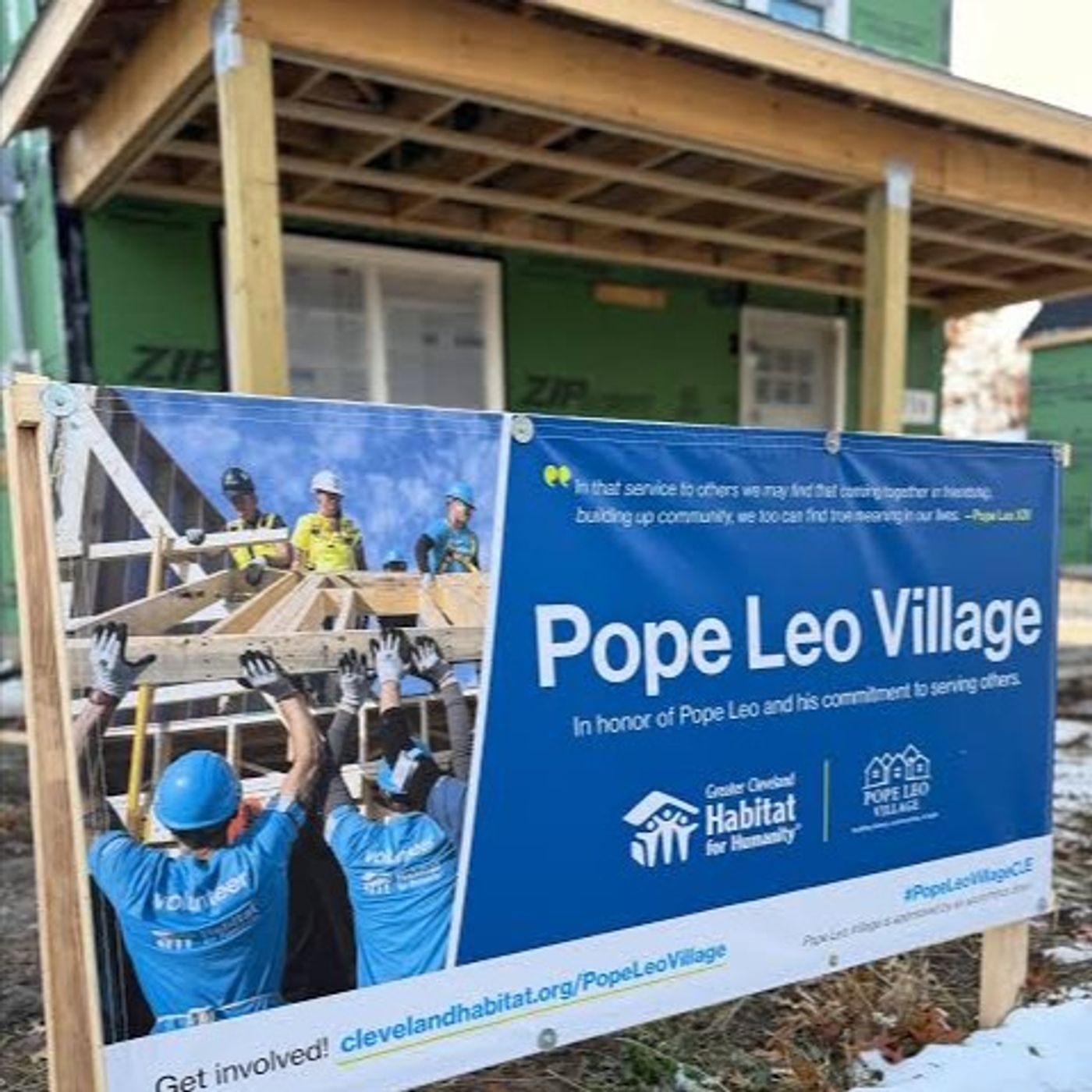 Building Pope Leo Village: Six Affordable Homes Rise in River Bend – Danny Akright – 10/16/2026 episode artwork