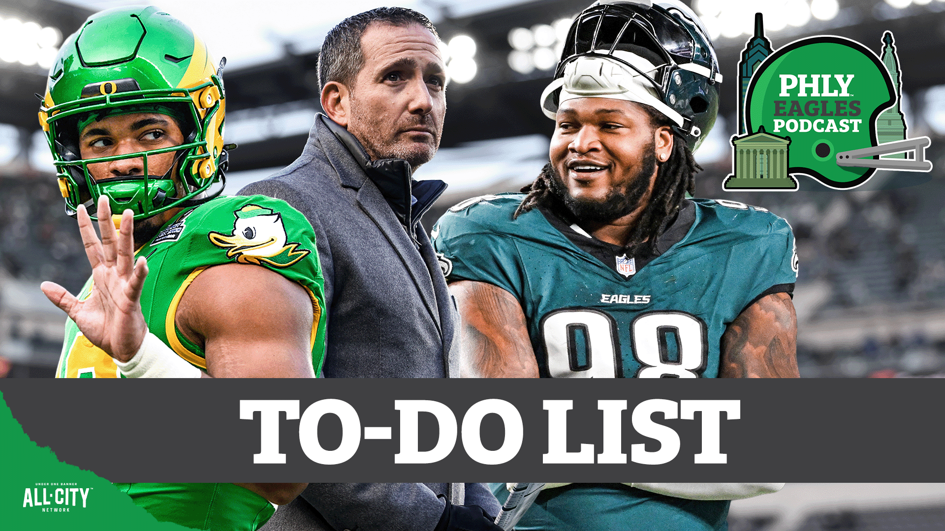 Mapping out Howie Roseman’s NEXT FIVE moves to boost the Eagles’ roster | PHLY Eagles Podcast