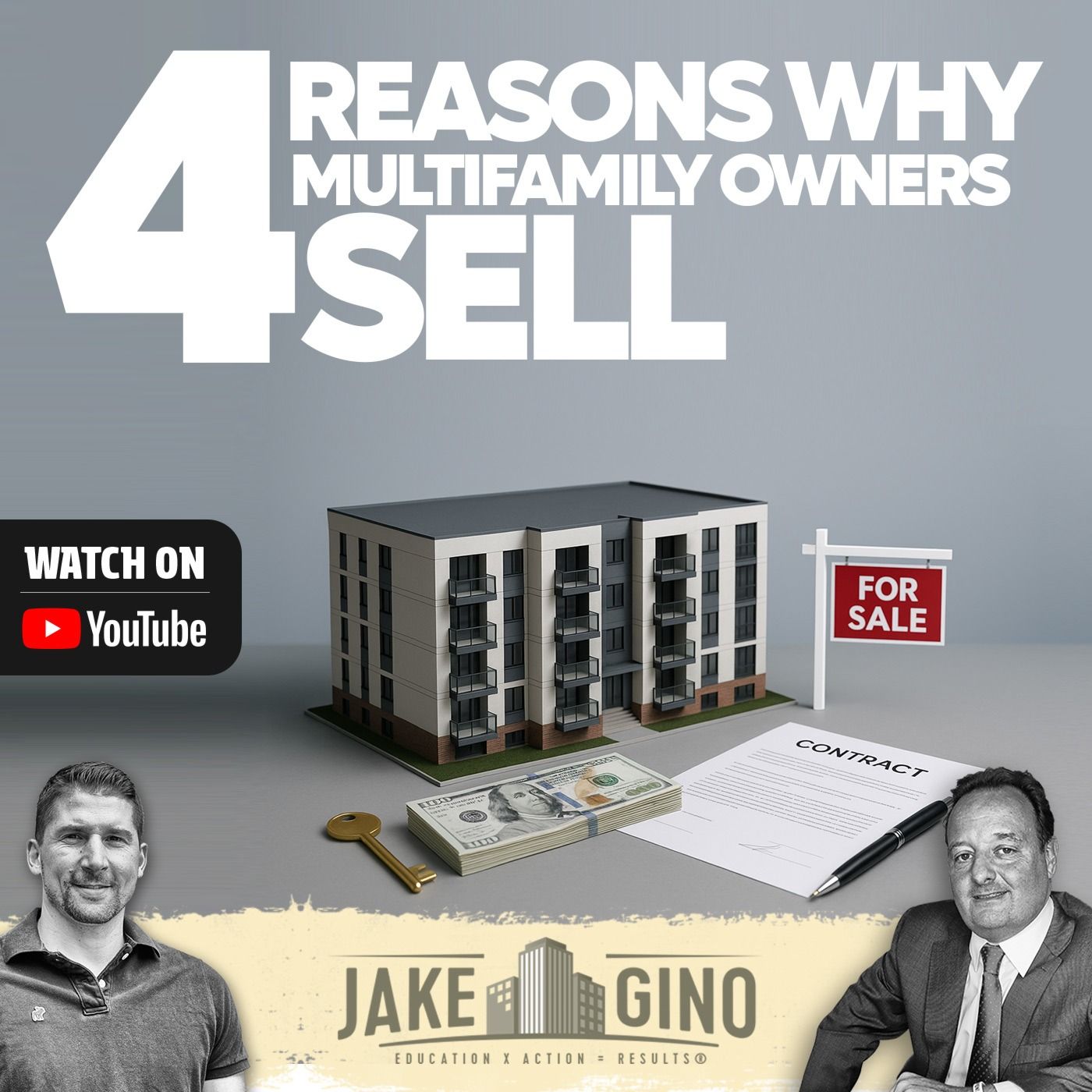 4 reasons why multfiamily owners sell | How To with Gino Barbaro