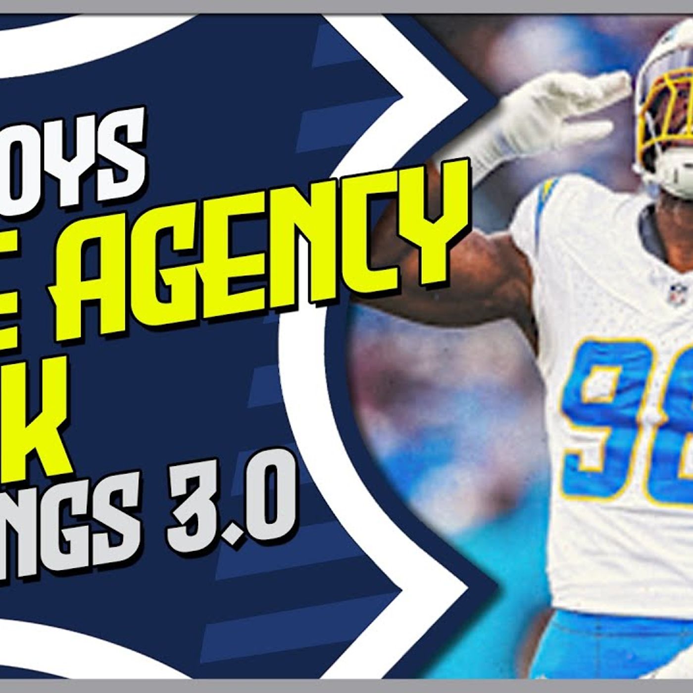 Dallas Cowboys Free Agency Signings Mock 3.0 | Cowboys Free Agency 2026 episode artwork