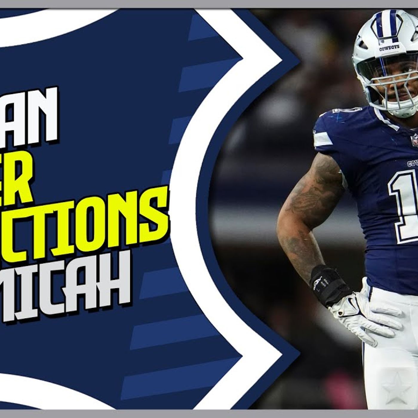Dallas Cowboys Roster News, 53-Man Predictions and Micah episode artwork