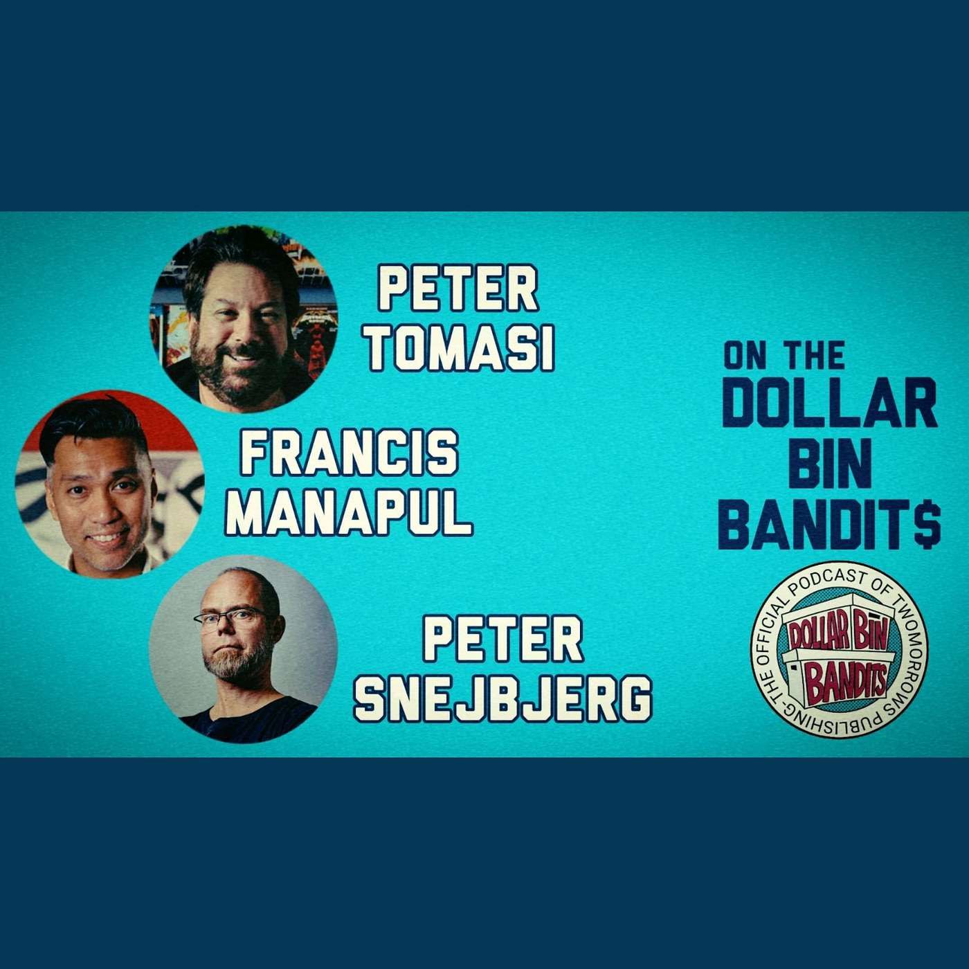 Peter Tomasi, Francis Manapul, and Peter Snejbjerg | The Rocketfellers | Hornsby & Halo episode artwork