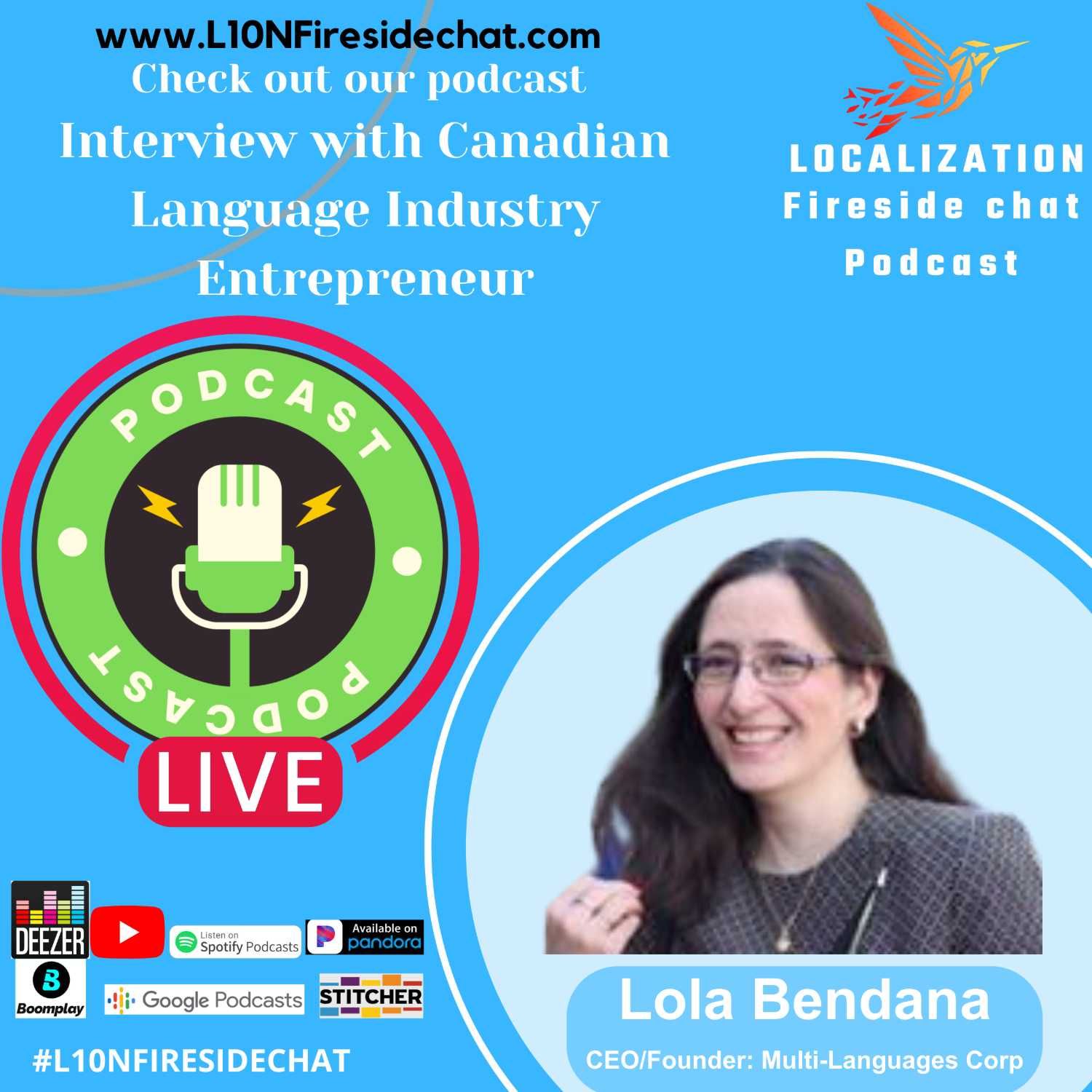 Meet Lola Bendana: CEO And founder of Multi-Languages Corp.