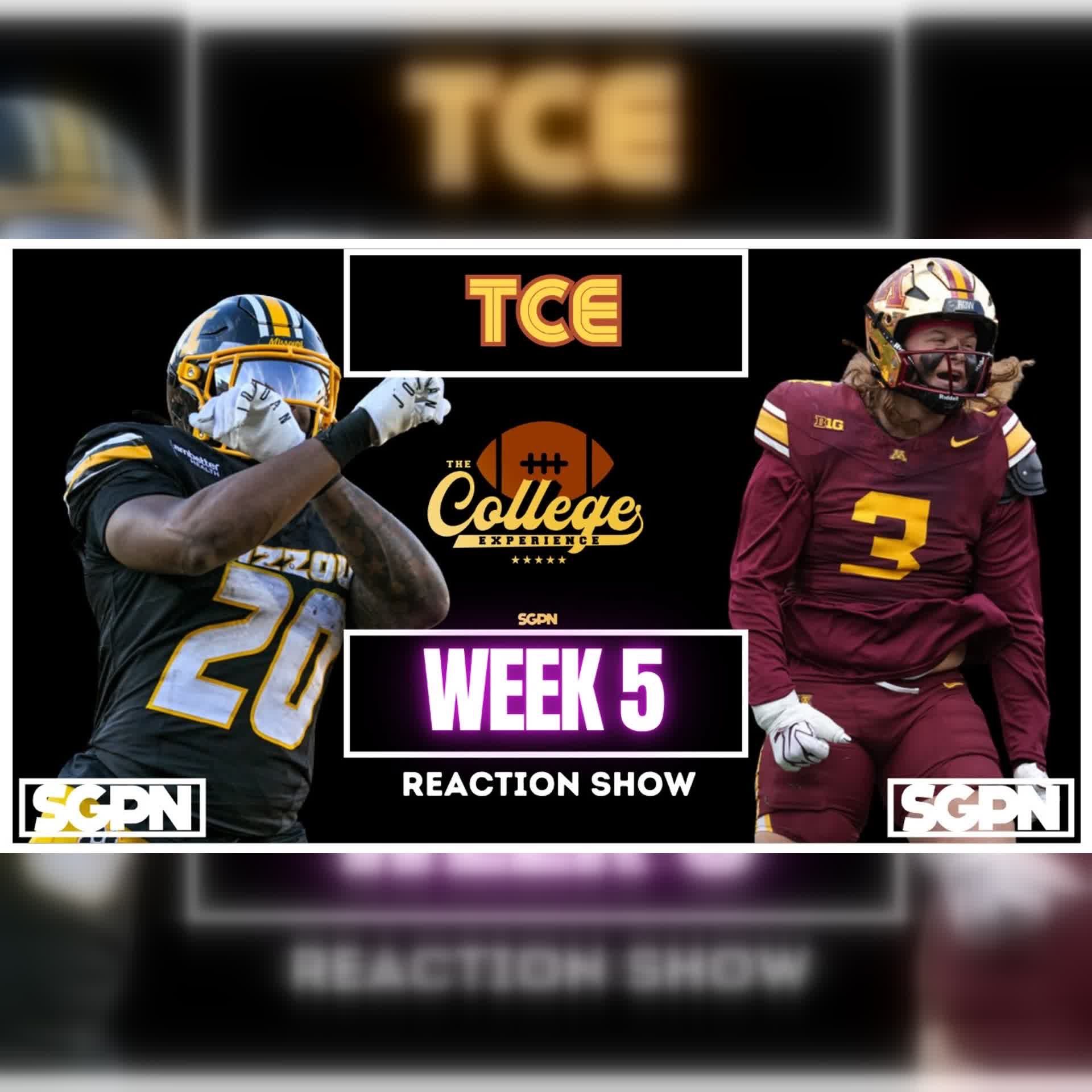 College Football Week 5 Reaction Show (Ep. 3181)