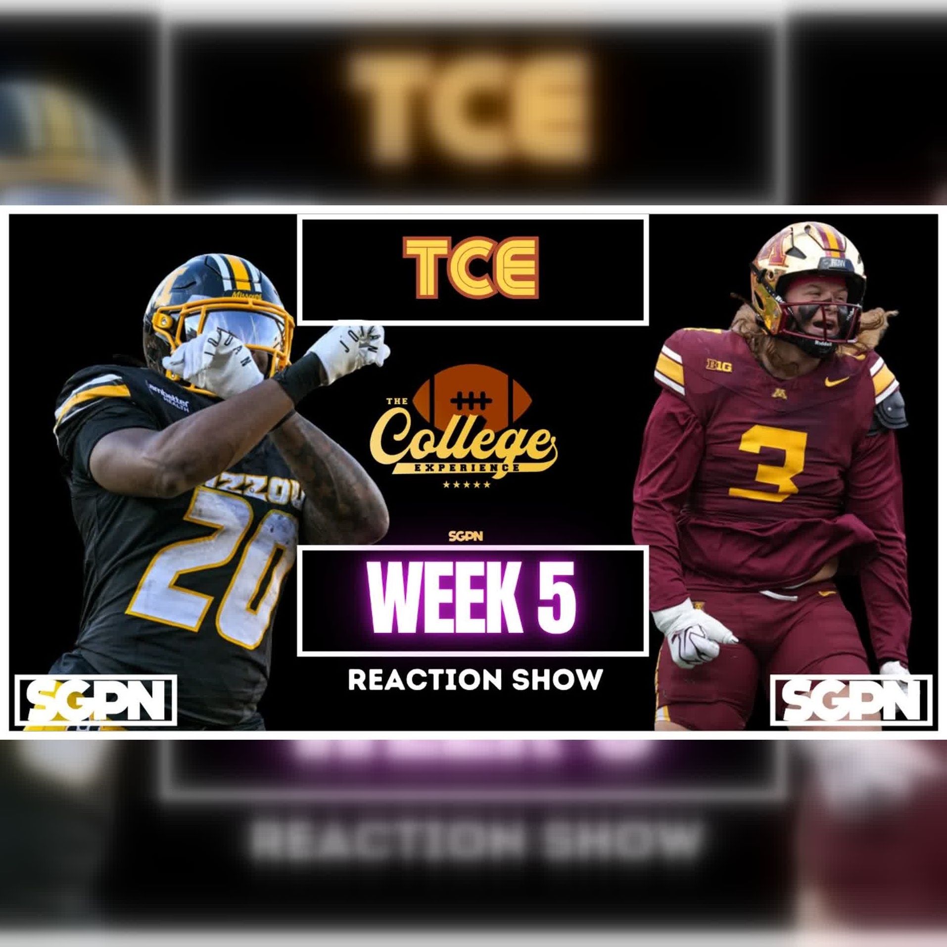 College Football Week 5 Reaction Show | The College Football Experience (Ep. 3181) episode artwork