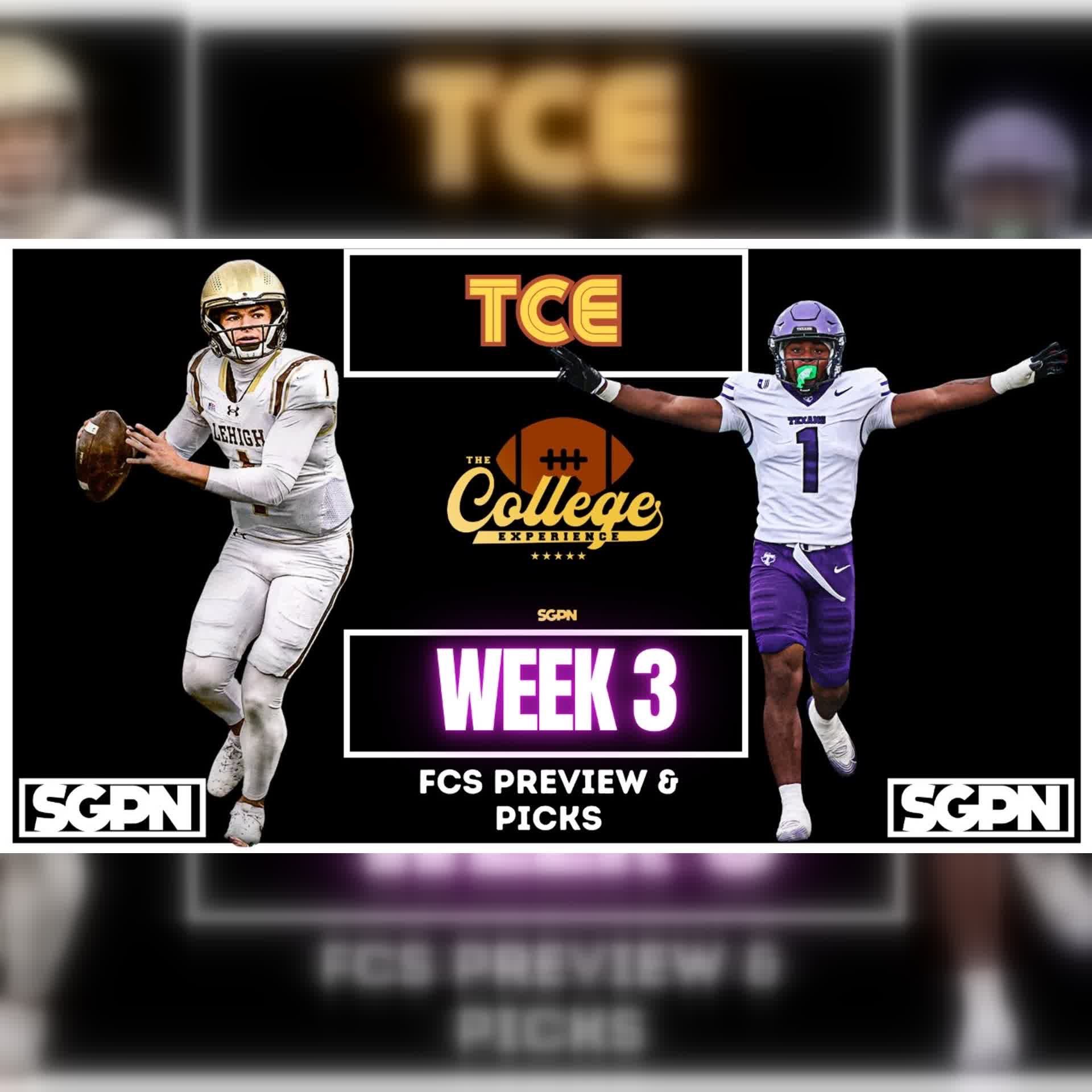 FCS College Football Week 3 Preview & Picks | The College Football Experience (Ep. 3171)