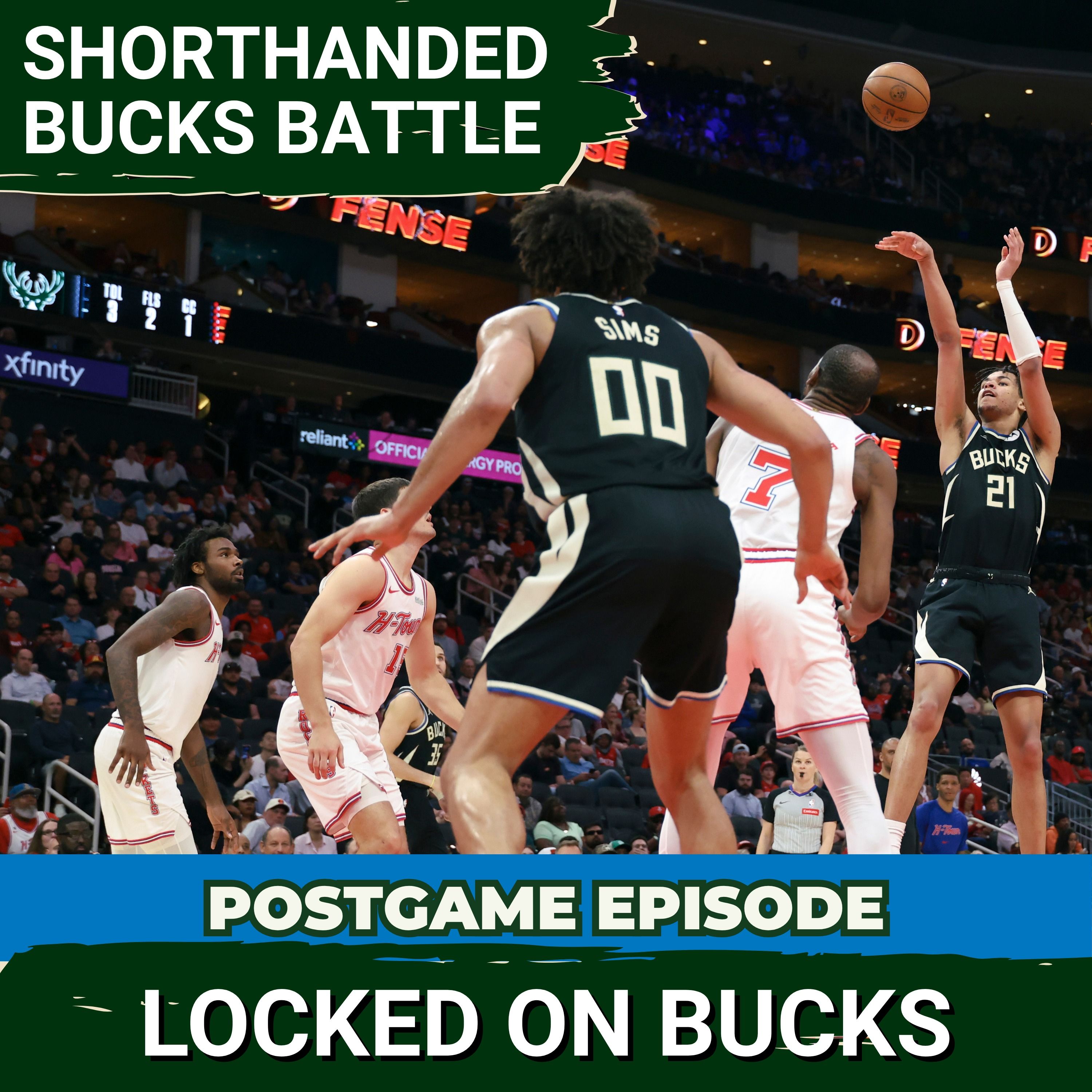 Shorthanded Bucks FIGHT On: Dieng, Nance, Ryan & Sims Notch Career Performances in Loss to Rockets