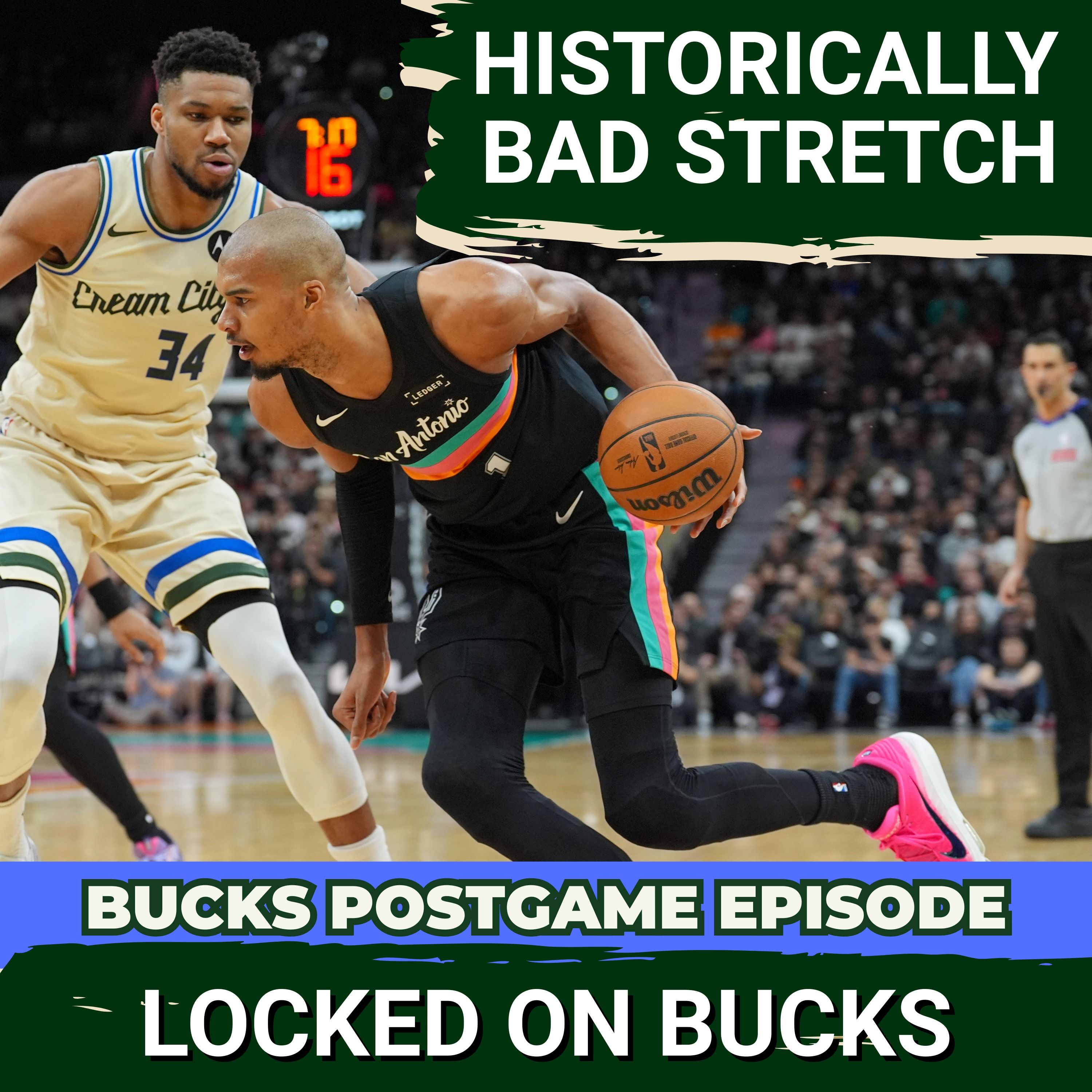 Milwaukee Bucks set embarrassing franchise record after latest loss to San Antonio Spurs