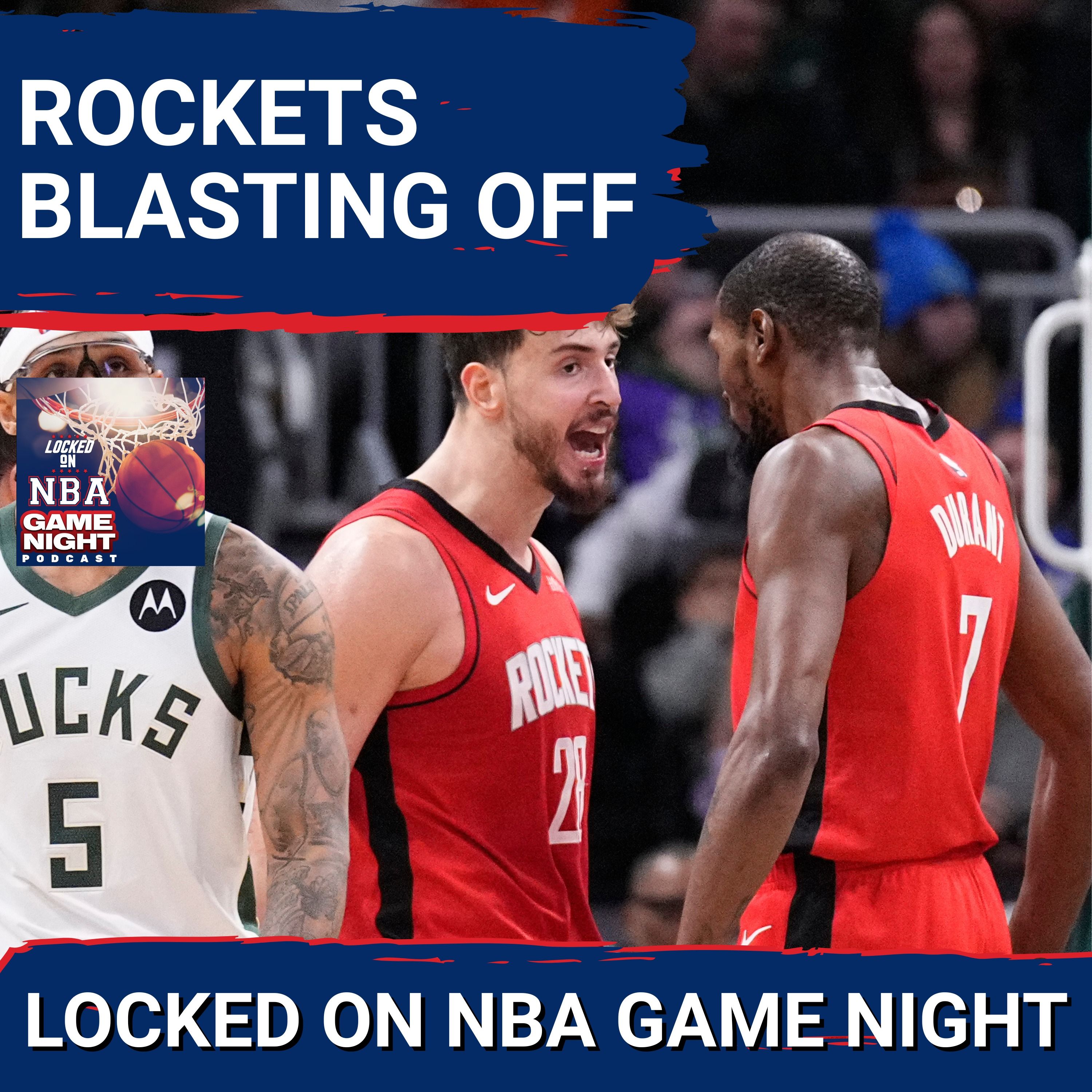 Giannis drops 37 but Rockets pull off impressive comeback win | Is Cade MVP caliber this season?