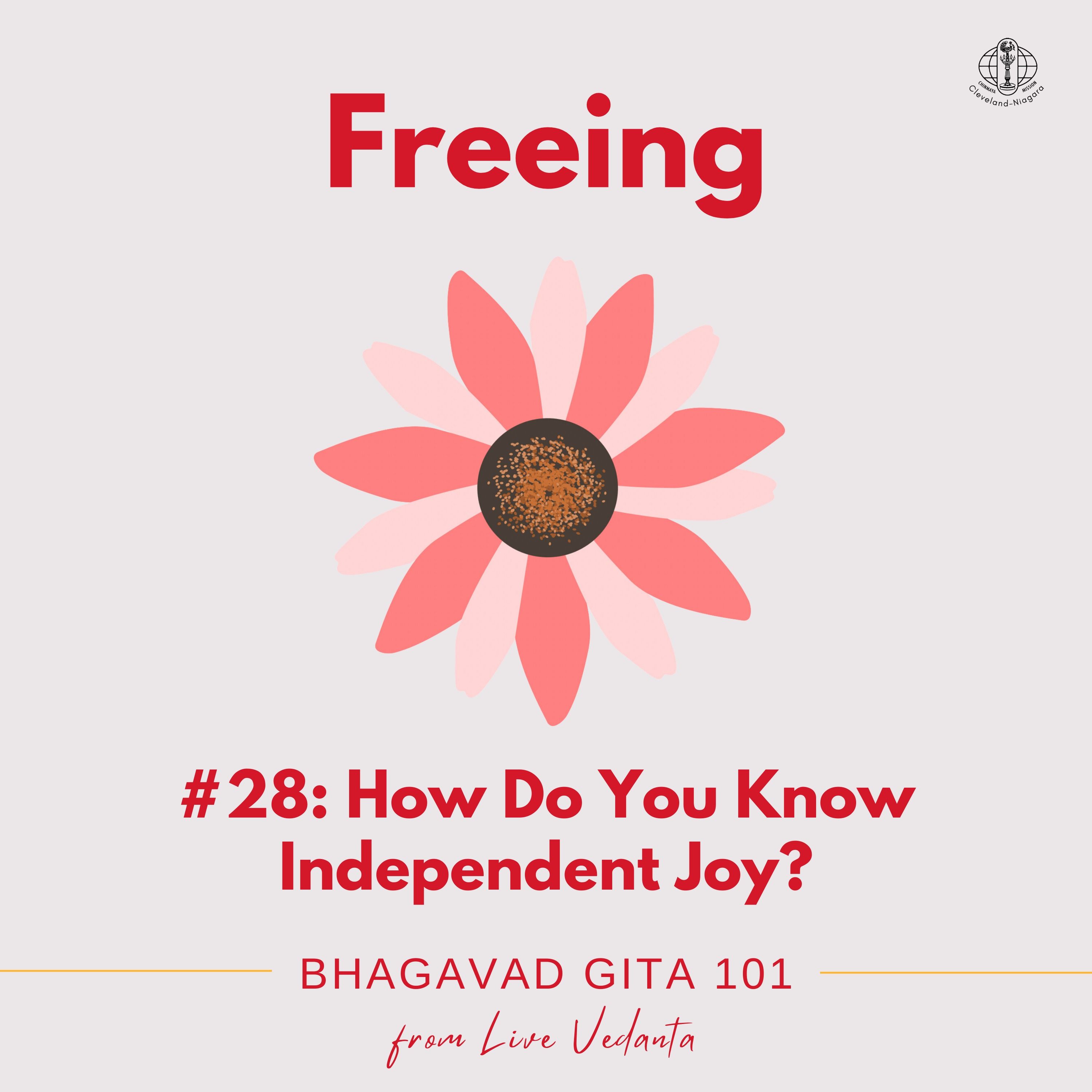 On Freeing: How Do You Know Independent Joy?