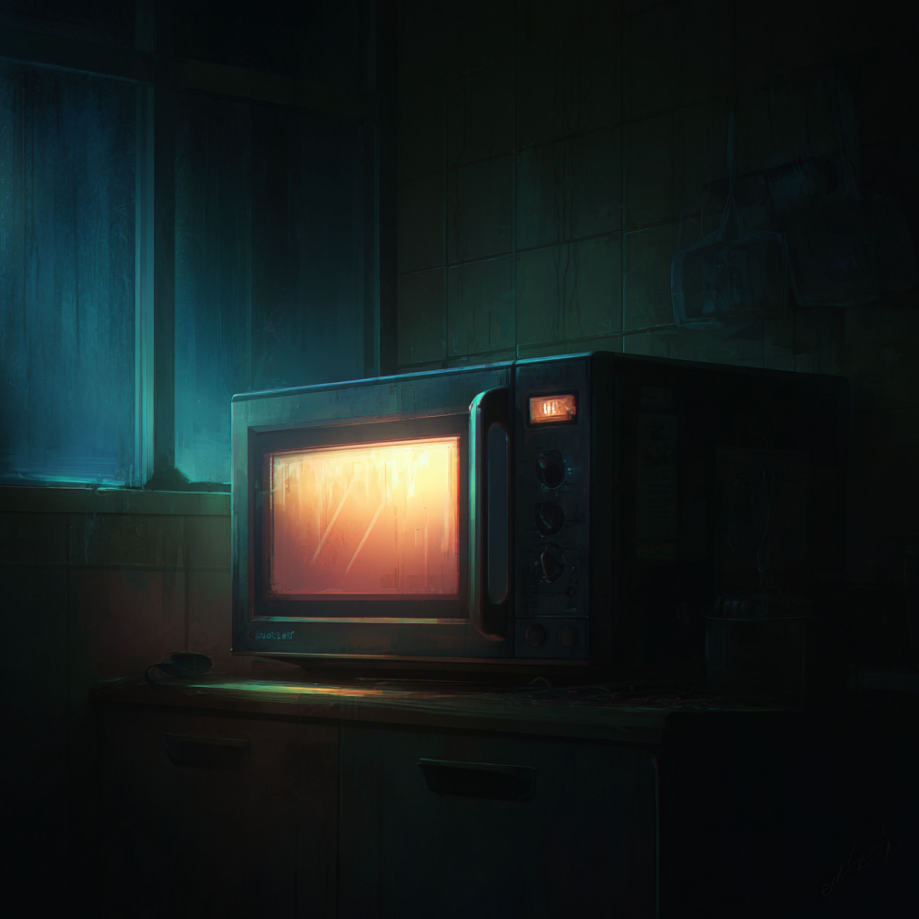 Microwave Sound White Noise