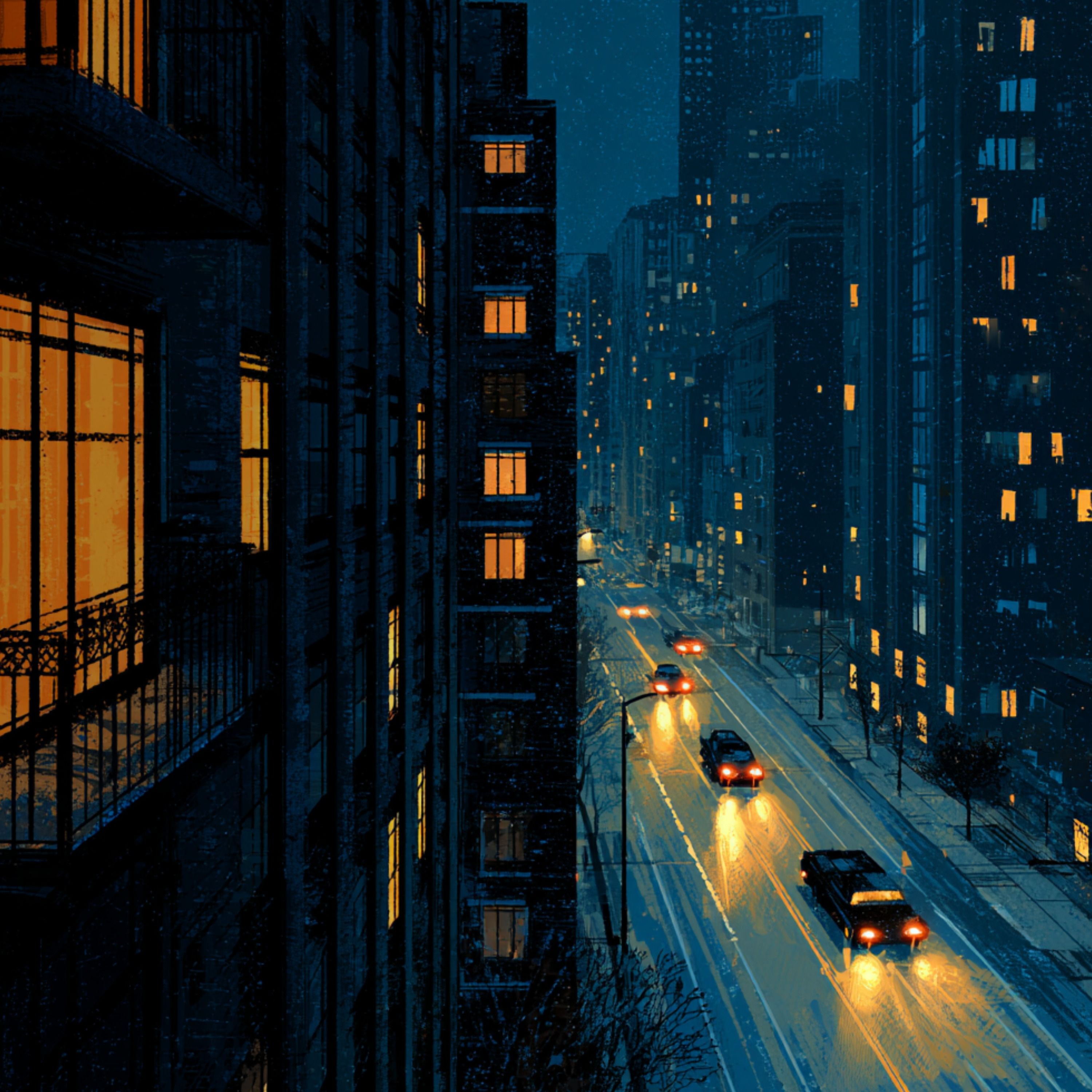 Calm City Sounds | Relaxing City Ambience