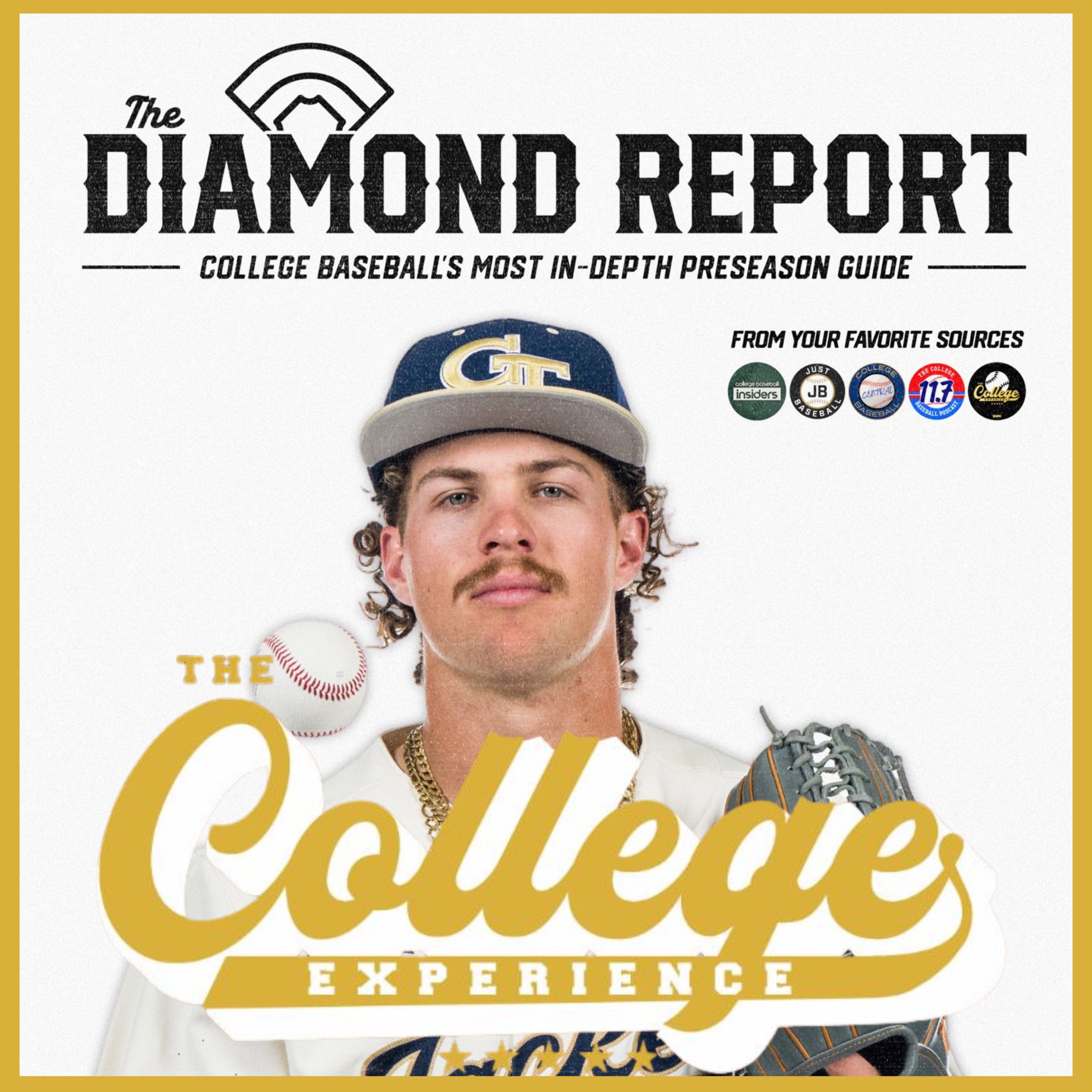 The Diamond Report - The College Baseball Preseason Guide & Stories Behind How It Was Created (Ep. 197)