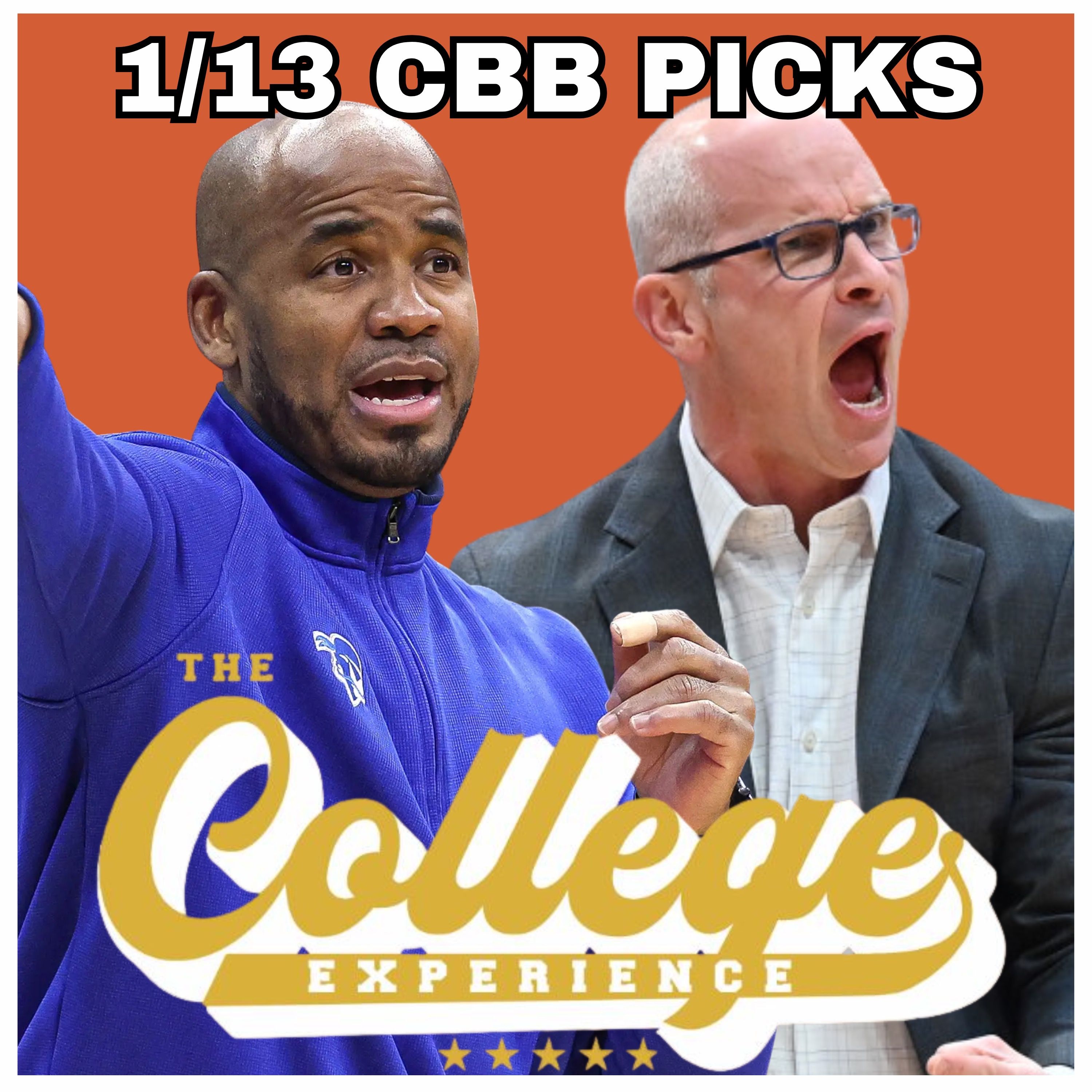 College Basketball Picks For January 13th | The College Experience: Basketball (Ep. 1078)