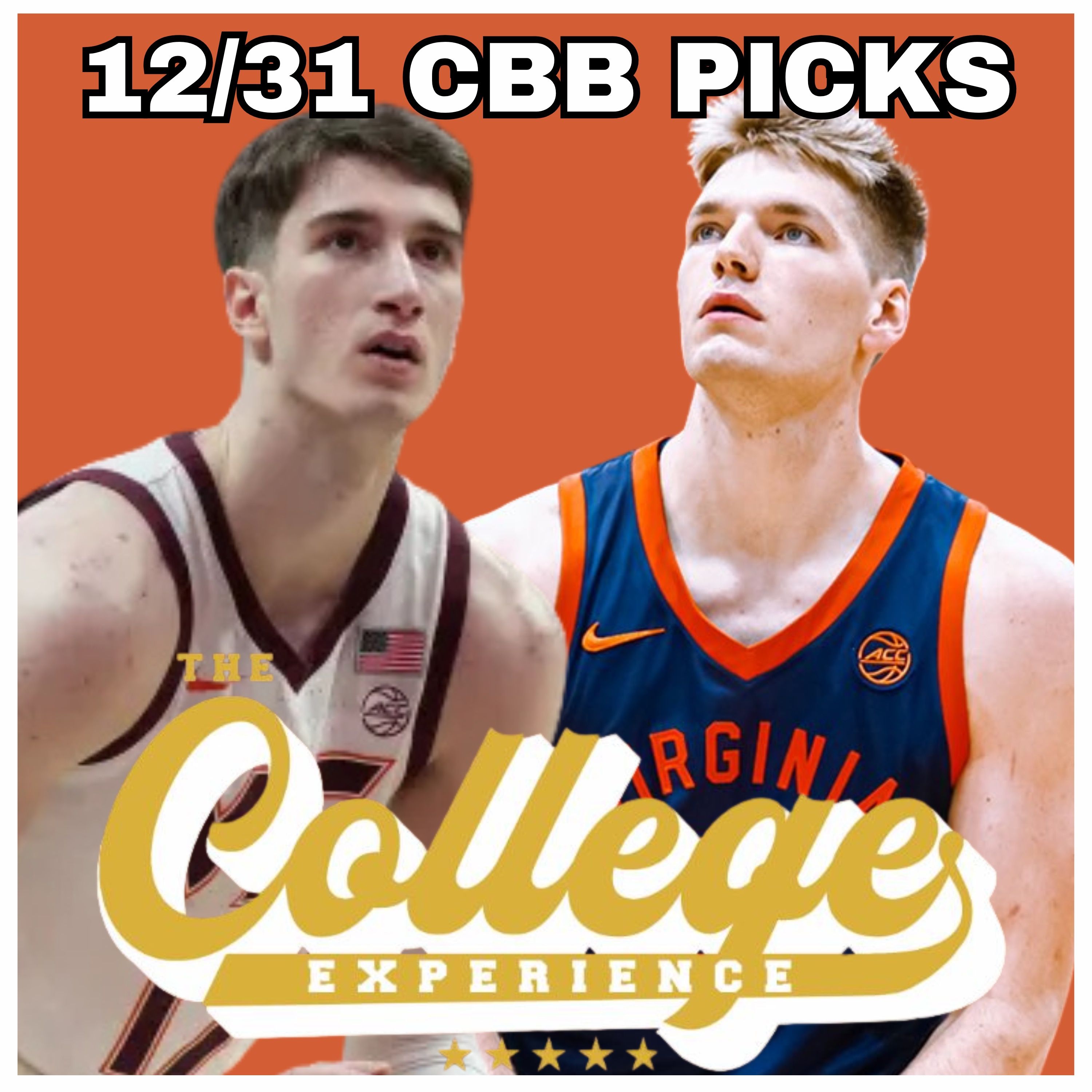 College Basketball Picks For December 31st | The College Experience: Basketball  (Ep. 1060)