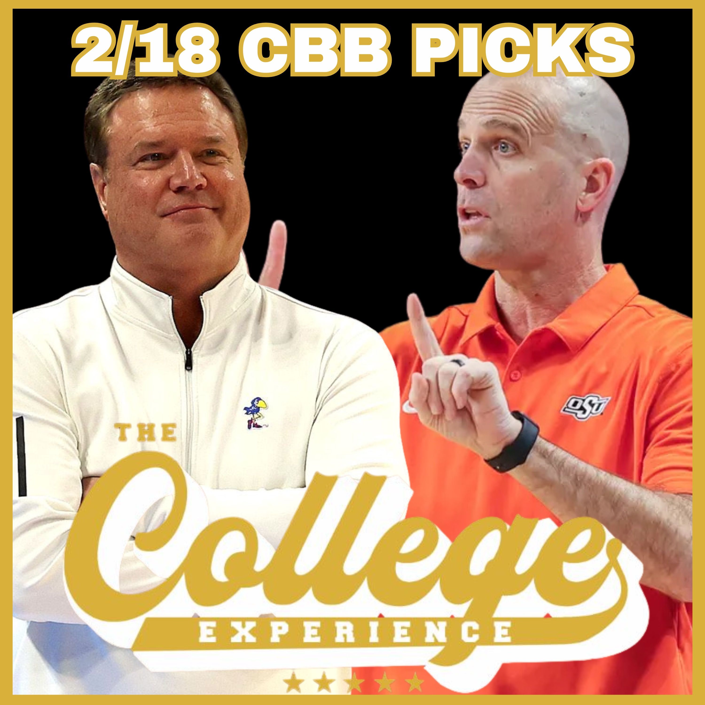 College Basketball Picks For February 18th | The College Experience: Basketball (Ep. 1142)