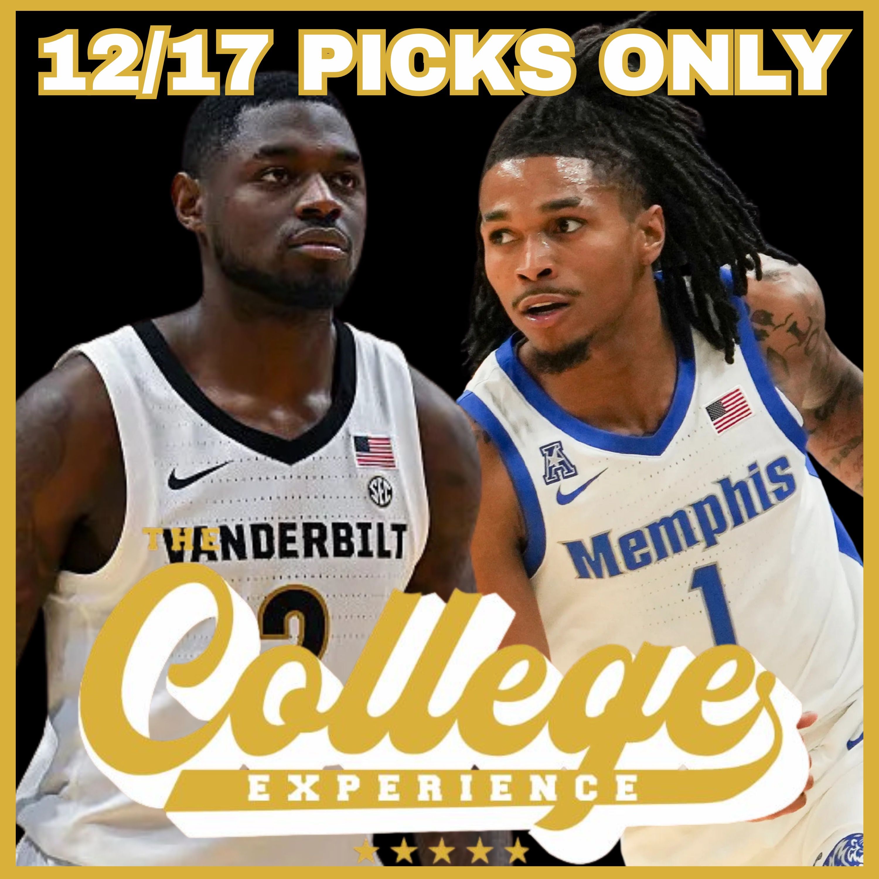 College Basketball PICKS ONLY - Wednesday, December 17th | TCE Trims (Ep. 1042) College Basketball PICKS ONLY - Wednesday, December 17th | TCE Trims (Ep. 1042)