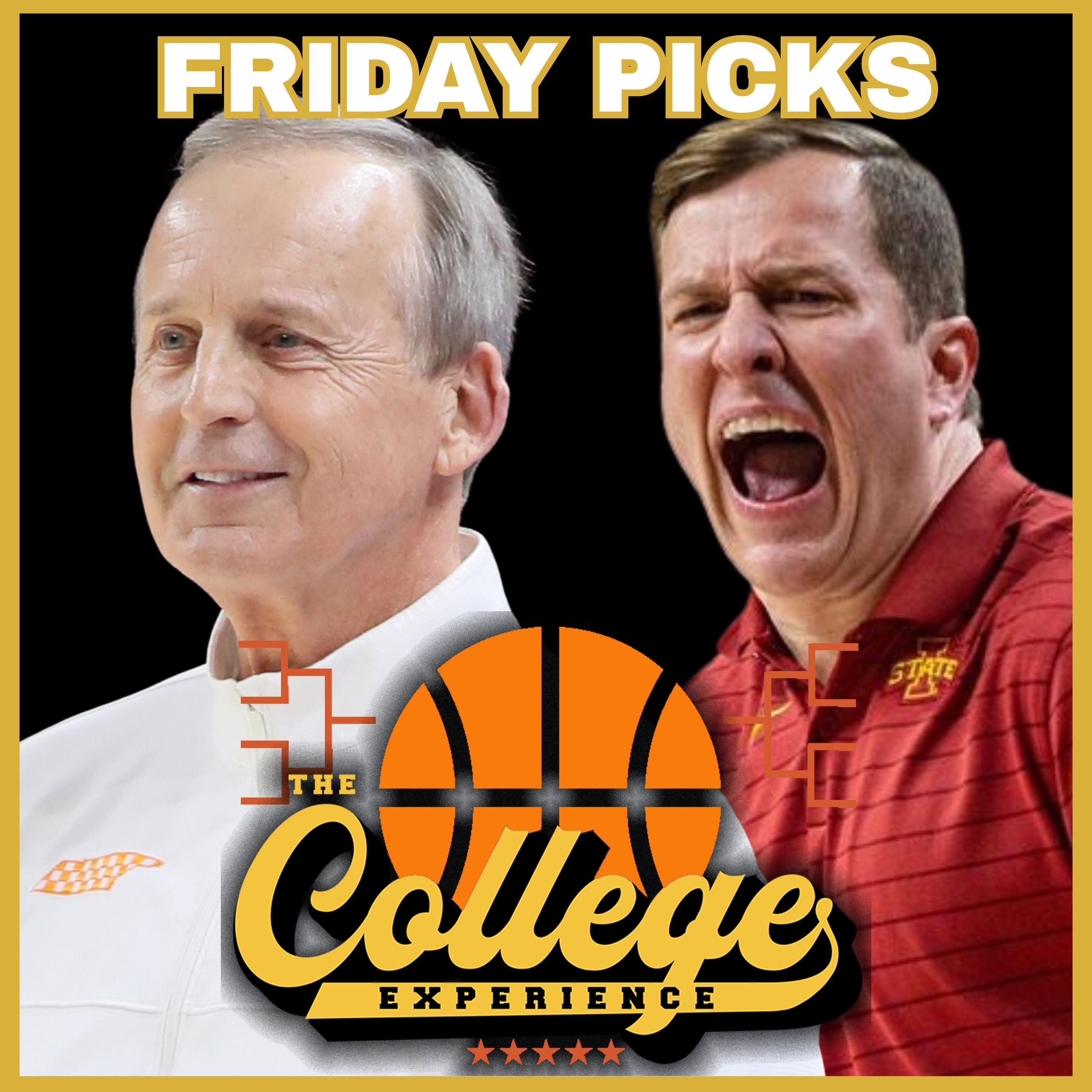 Sweet 16 March Madness Picks For Friday, March 27th - 2026 NCAA Tournament College Basketball (Ep. 1137)