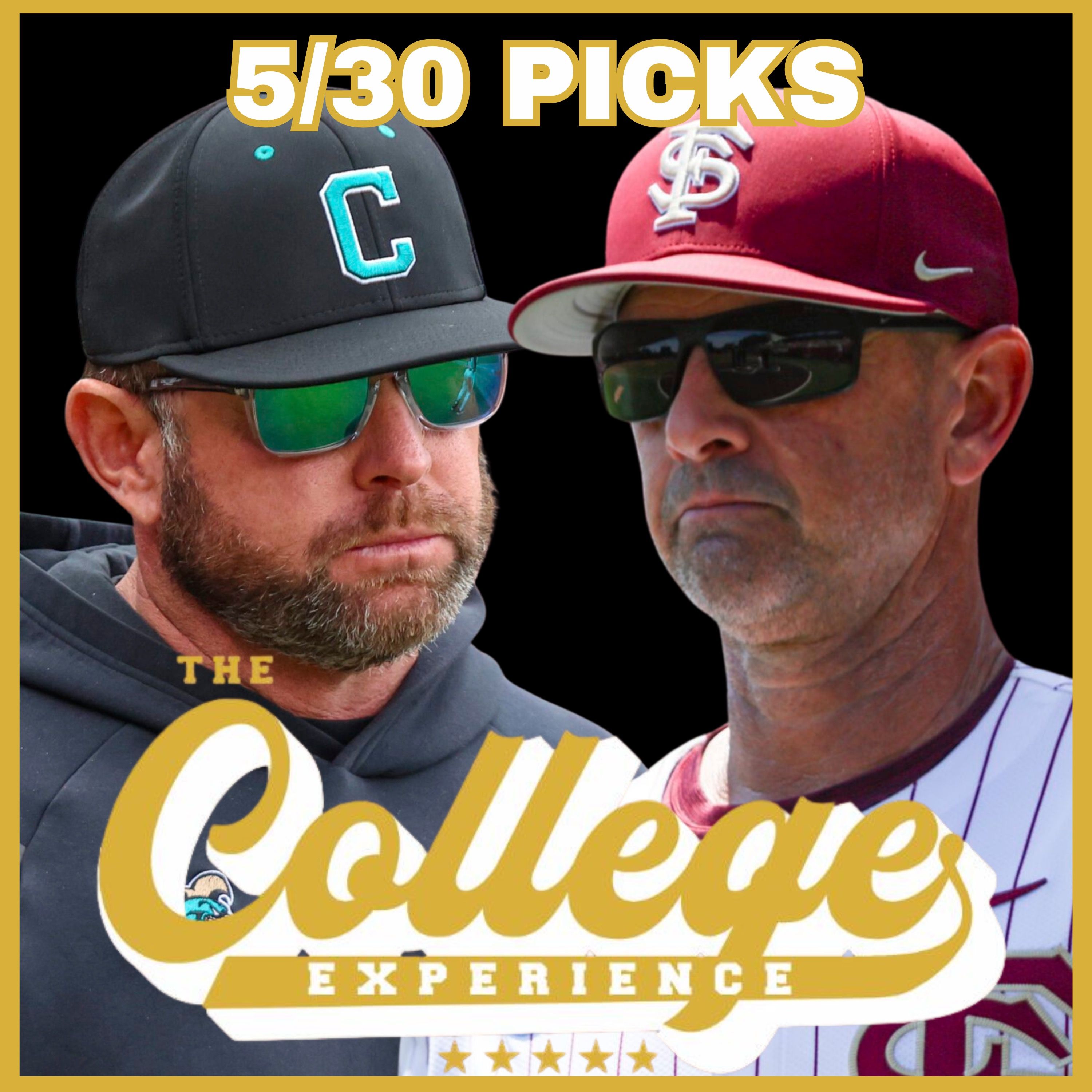 College Baseball Picks May 30th - NCAA Baseball Tournament Live on 11Point7 (Ep. 234)