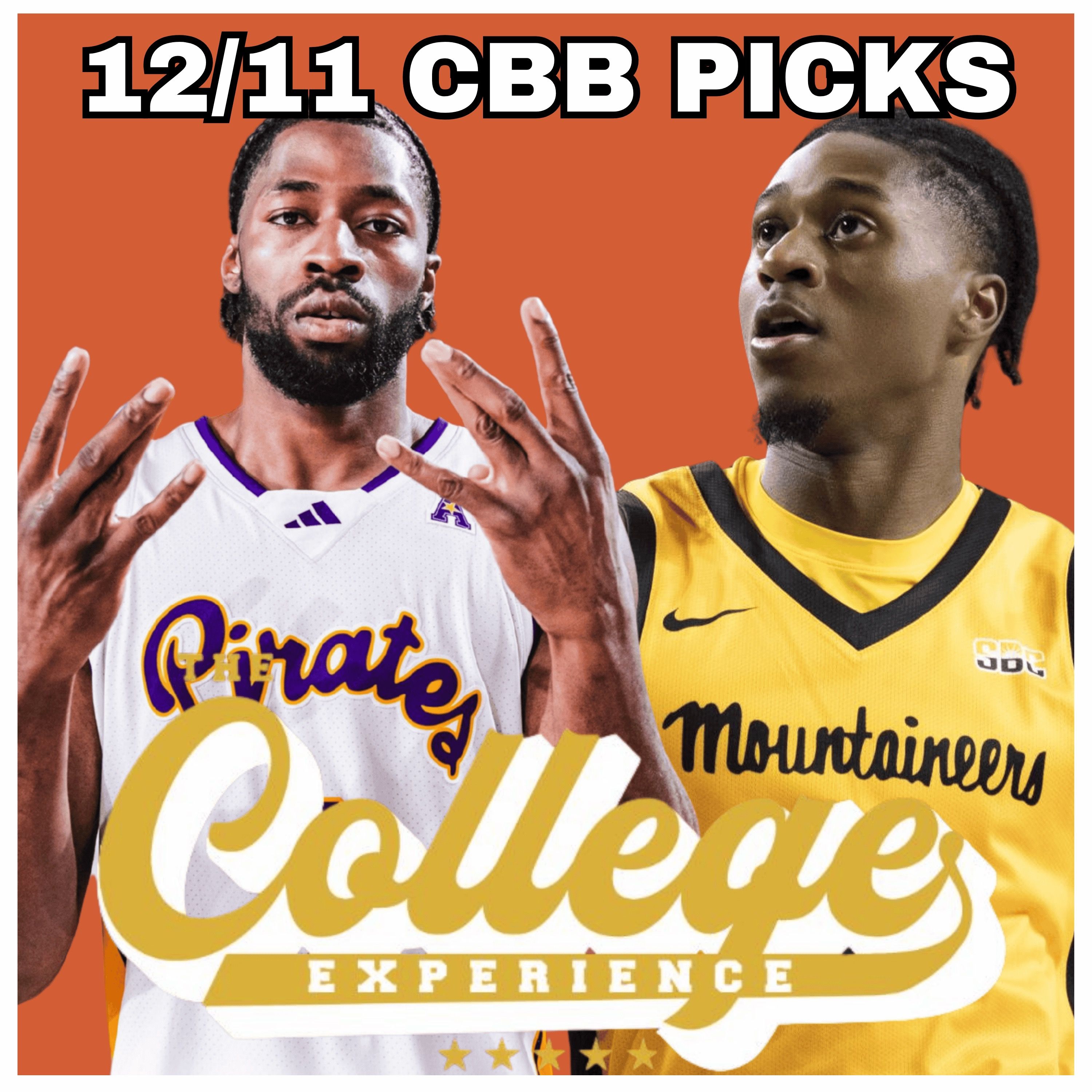 College Basketball Picks For December 11th | The College Experience: Basketball (Ep. 1032)