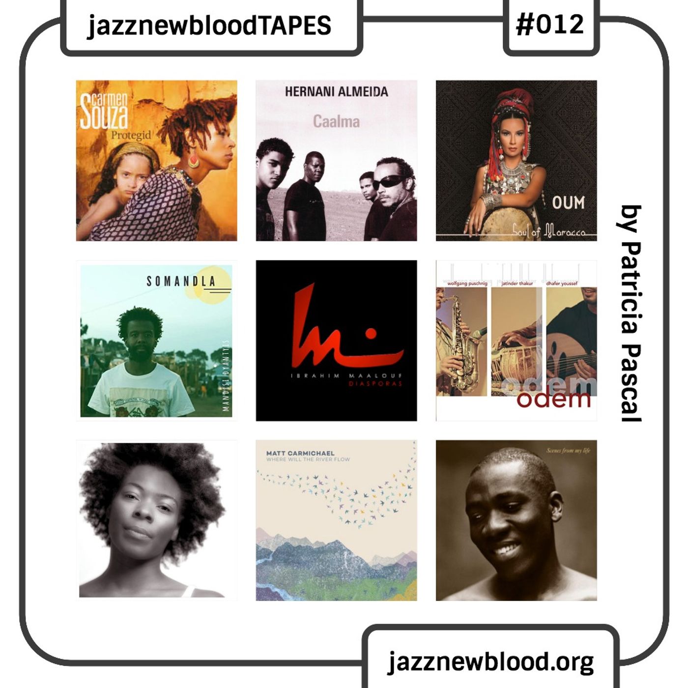 JazznewbloodTAPES by Patricia Pascal