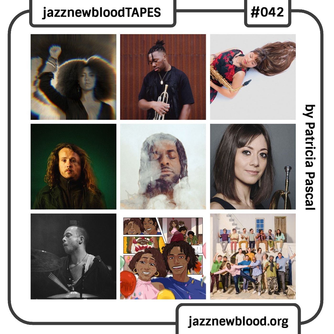 JazznewbloodTAPES by Patricia Pascal