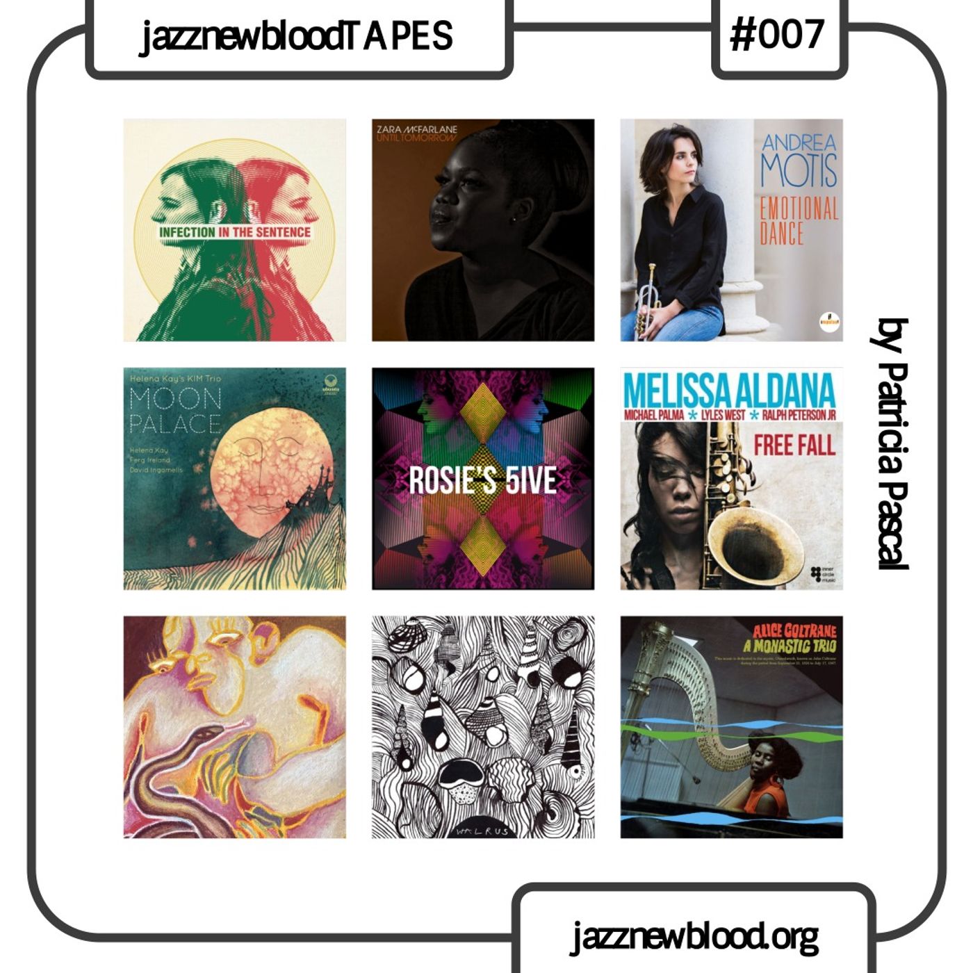 JazznewbloodTAPES by Patricia Pascal