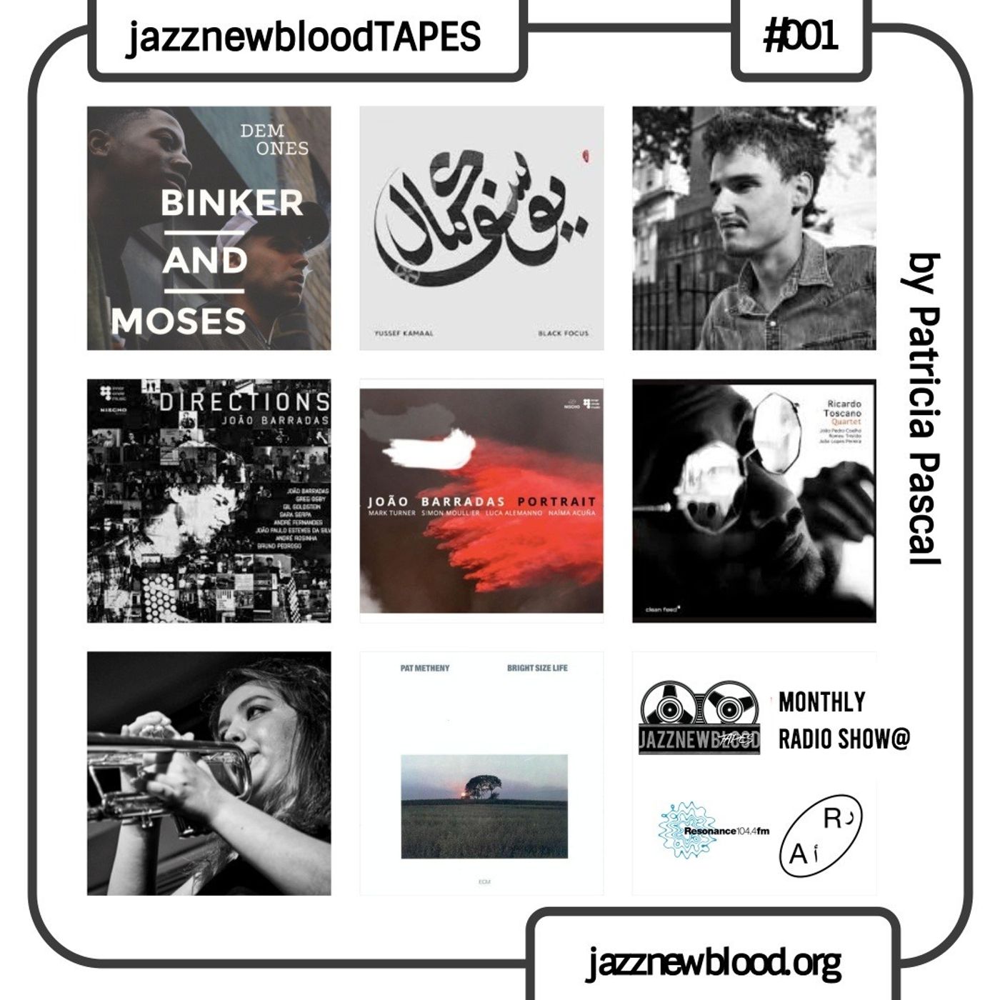 JazznewbloodTAPES by Patricia Pascal